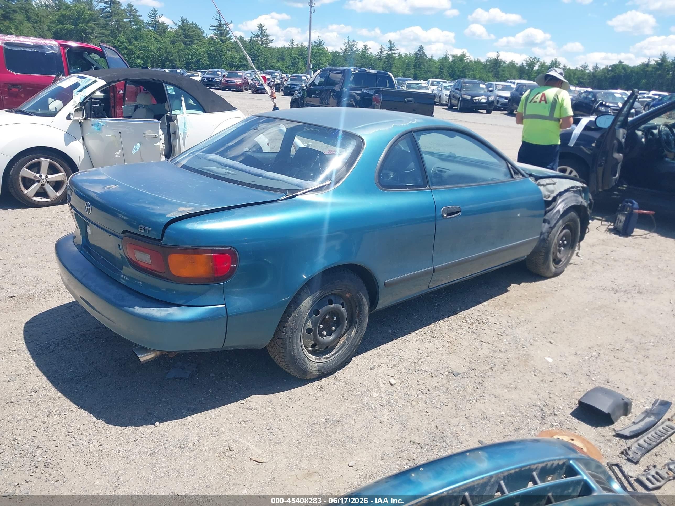 1992 Toyota Celica St Teal vin: JT2AT86F8N0078709
