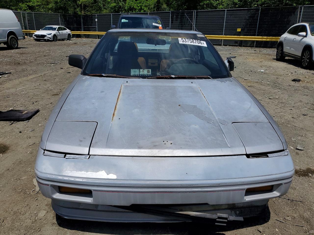 1986 Toyota Mr2 Base Silver vin: JT2AW15C5G0079762