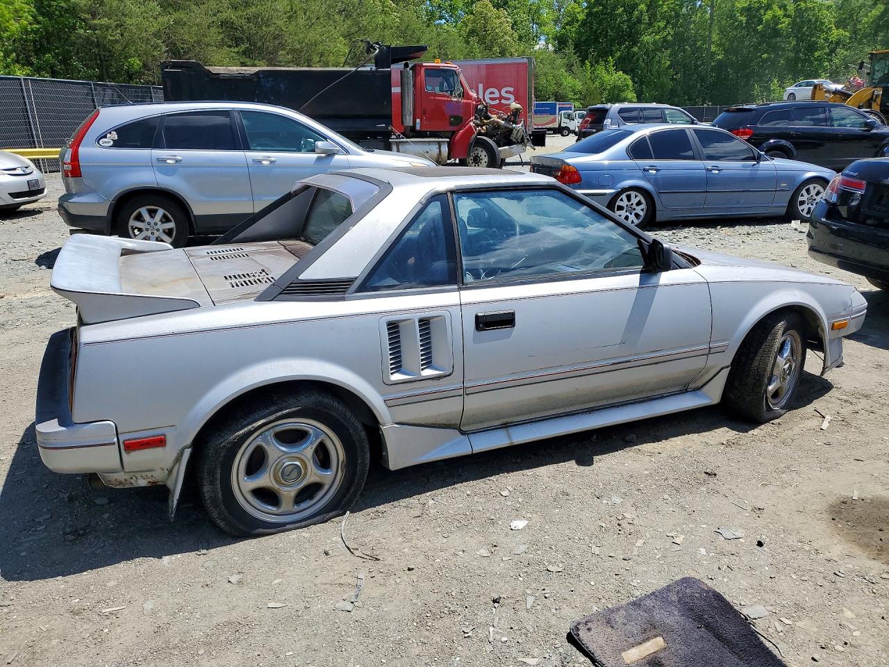1986 Toyota Mr2 Base Silver vin: JT2AW15C5G0079762