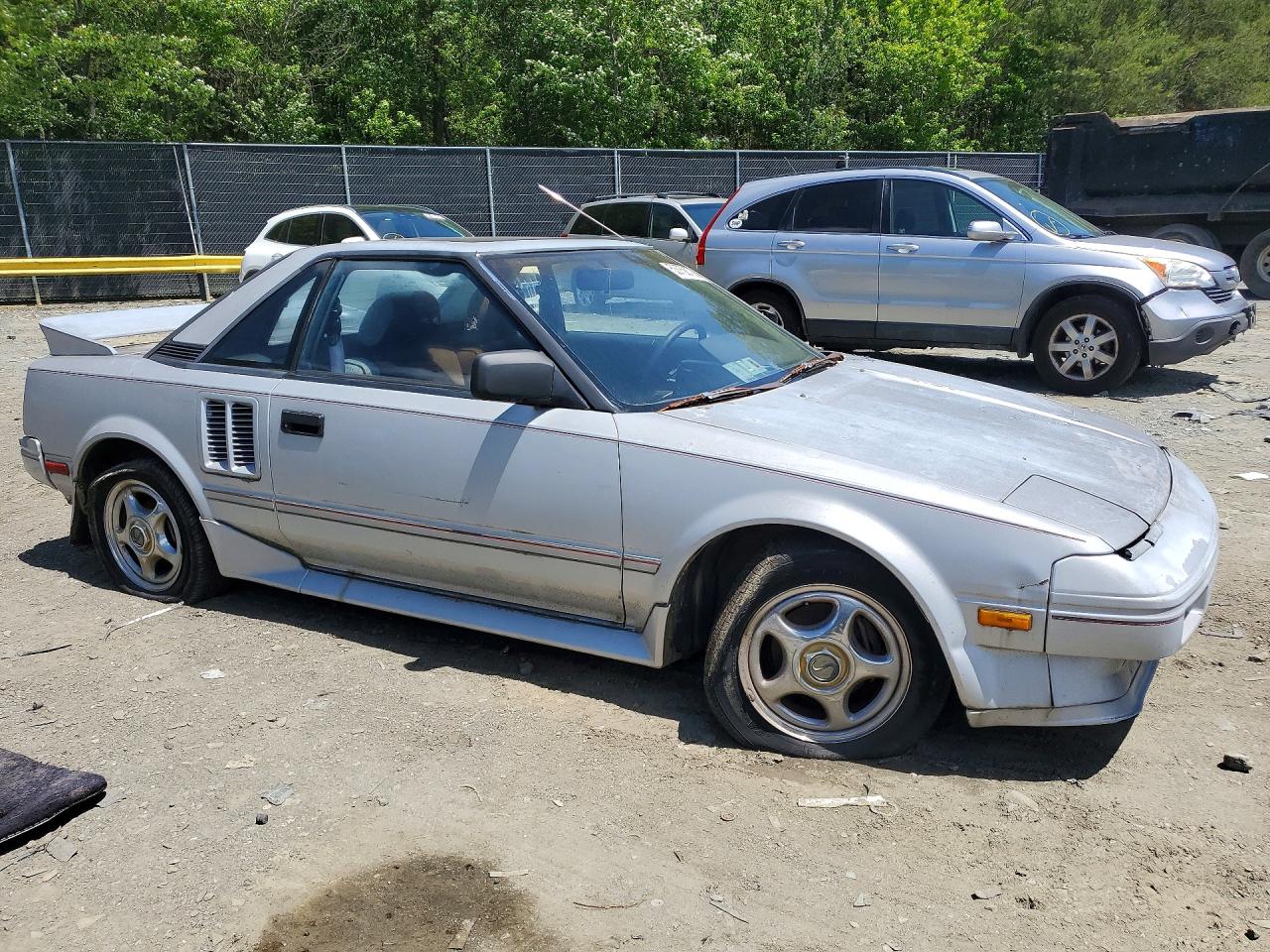 1986 Toyota Mr2 Base Silver vin: JT2AW15C5G0079762