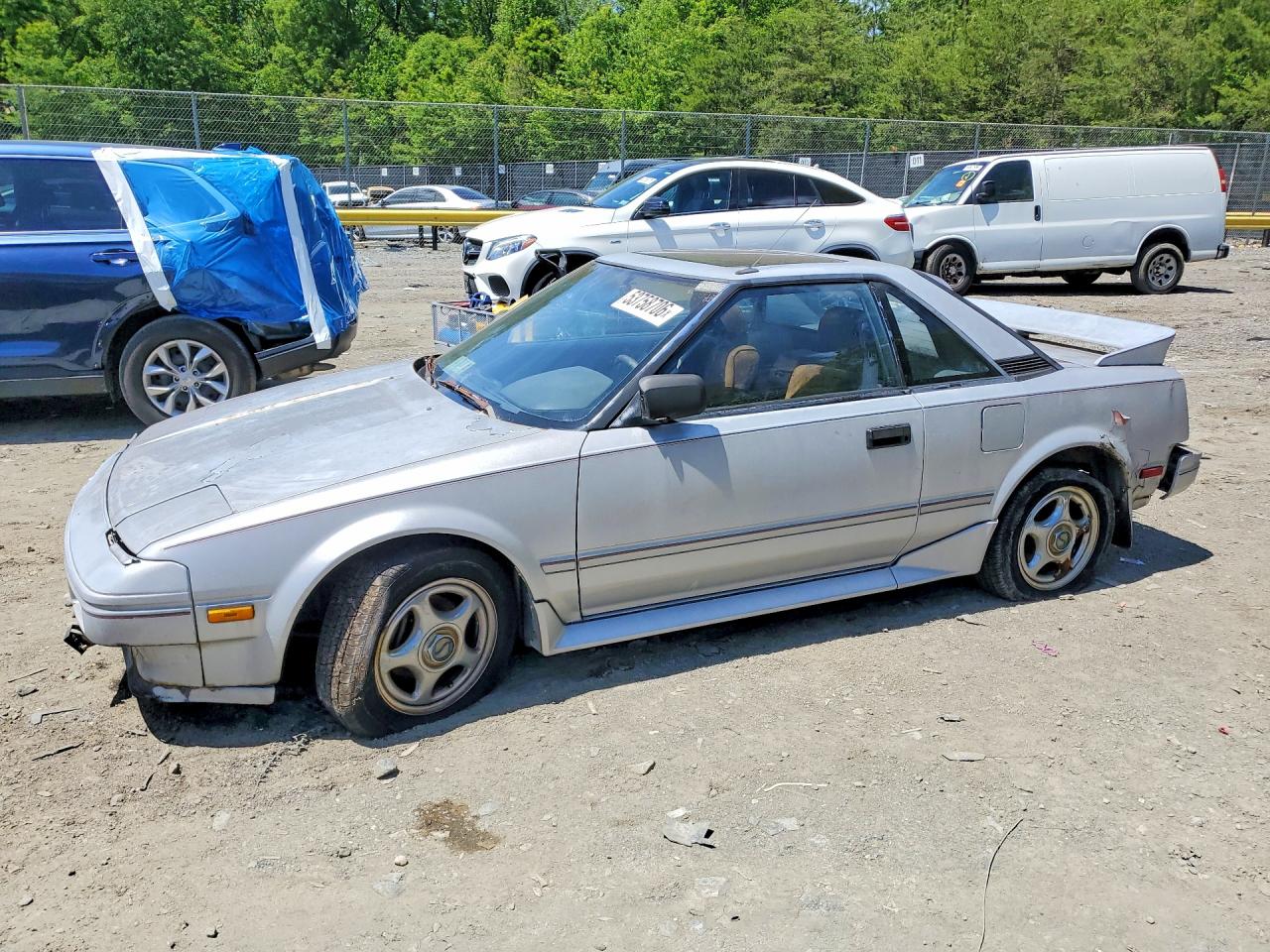 1986 Toyota Mr2 Base Silver vin: JT2AW15C5G0079762