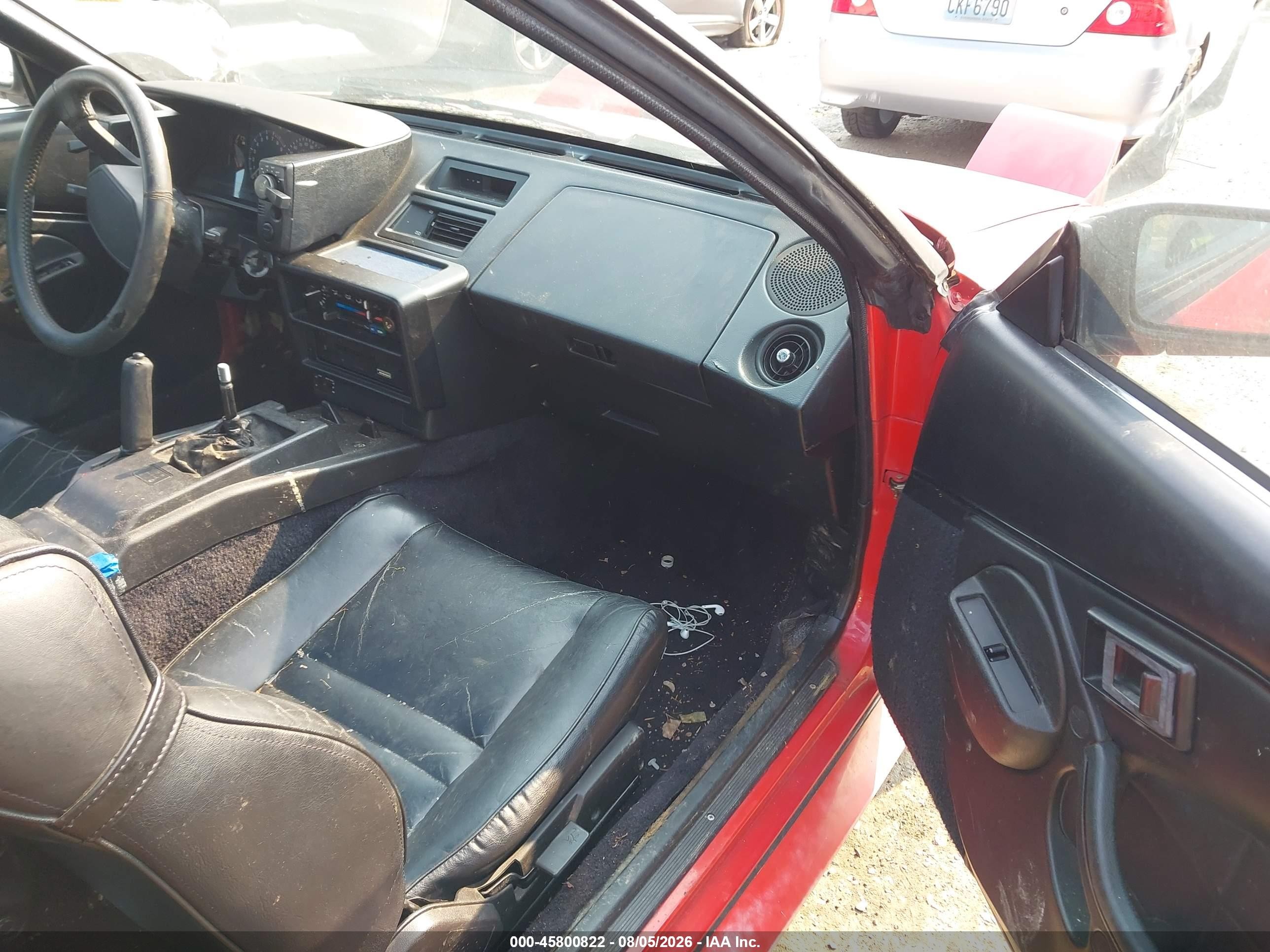 1986 Toyota Mr2   Red vin: JT2AW15C6G0069015