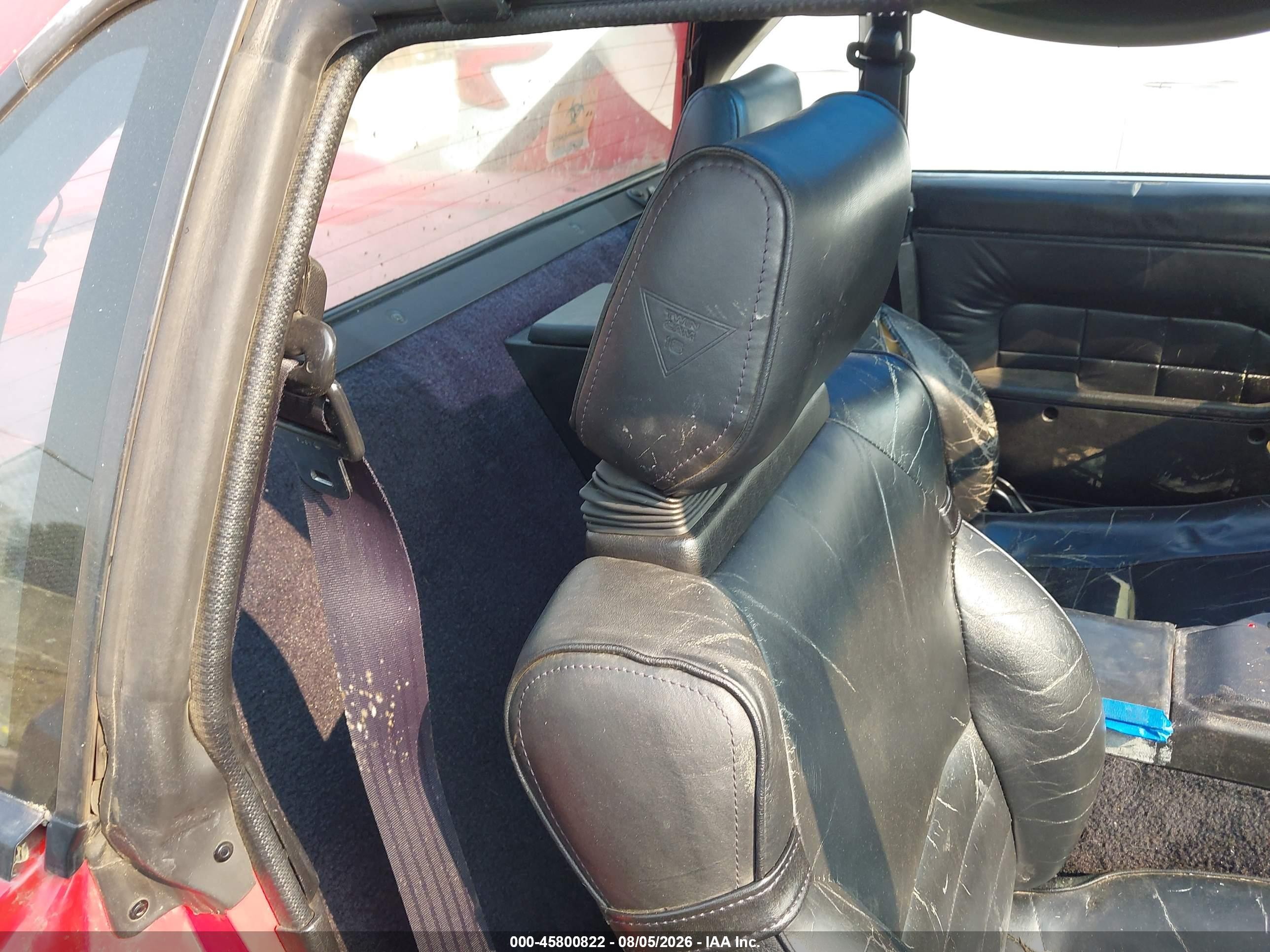1986 Toyota Mr2   Red vin: JT2AW15C6G0069015
