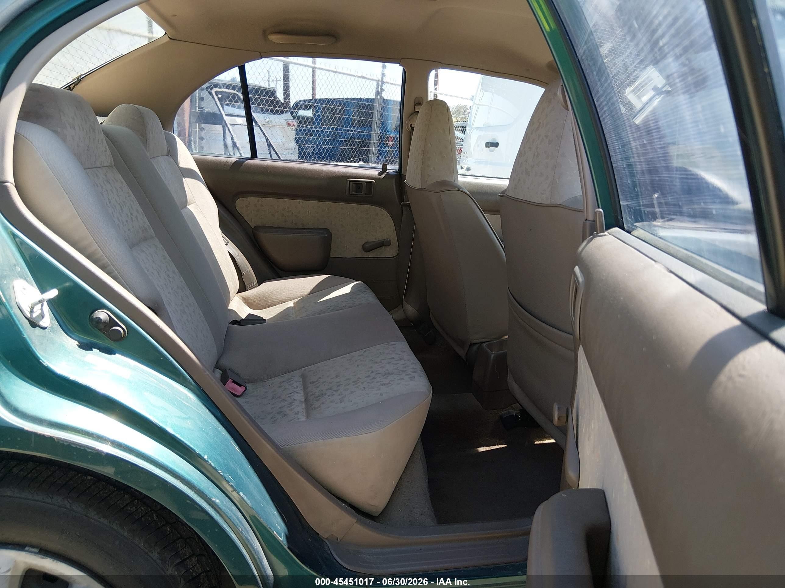 1997 Toyota Tercel Ce Зеленый vin: JT2BC52L0V0216709