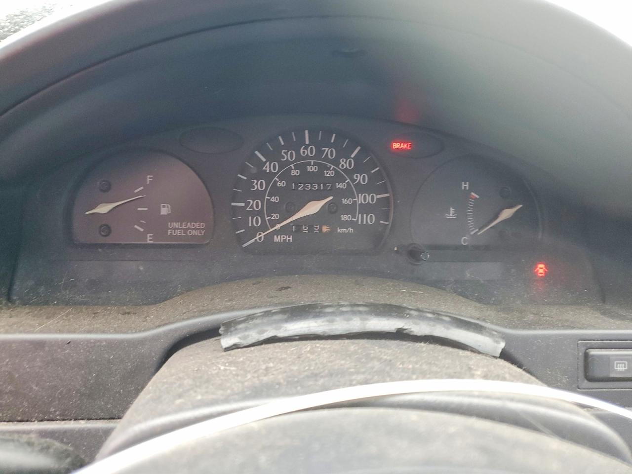 1997 Toyota Tercel Ce White vin: JT2BC52L5V0256090