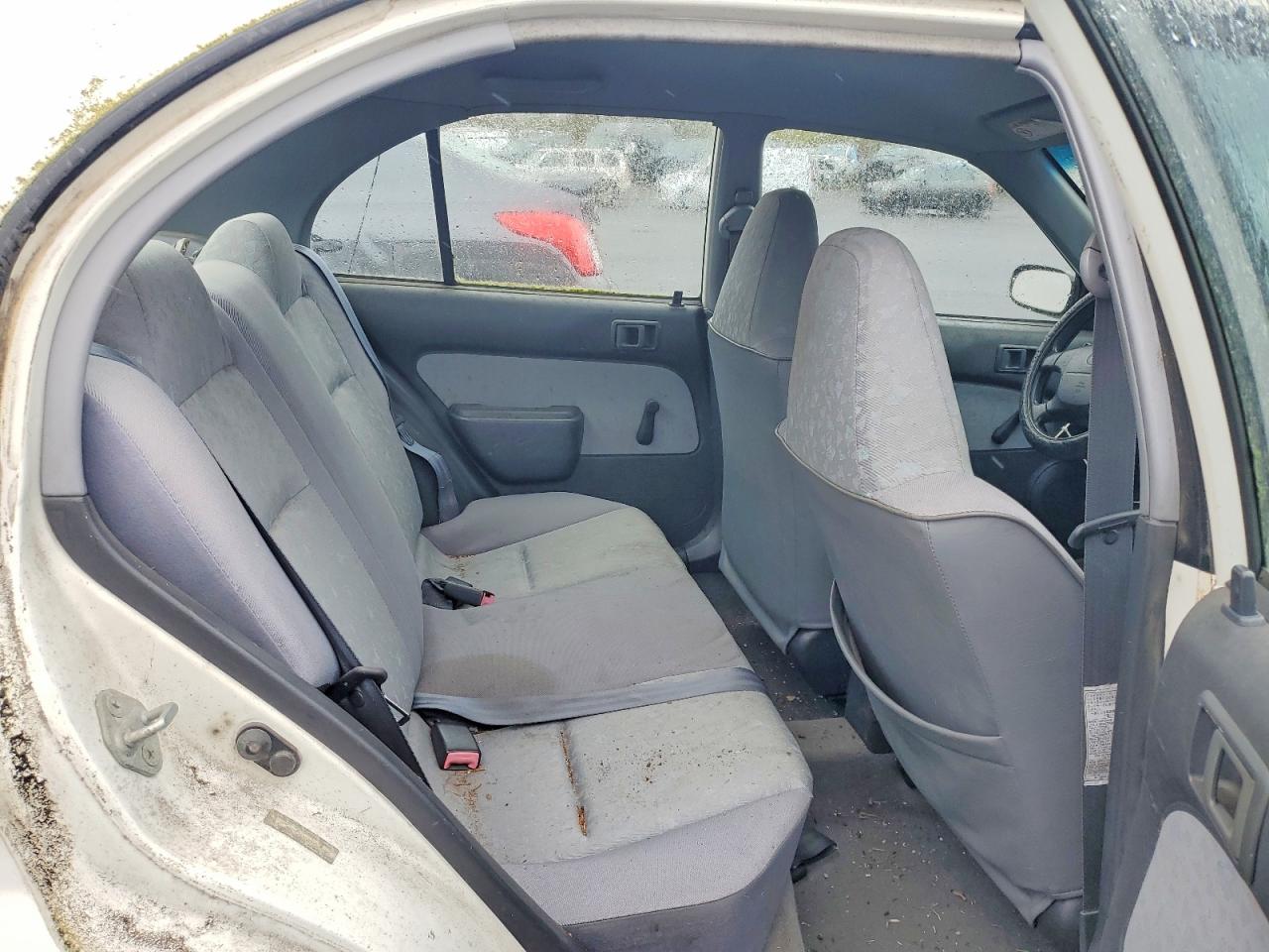 1997 Toyota Tercel Ce White vin: JT2BC52L5V0256090