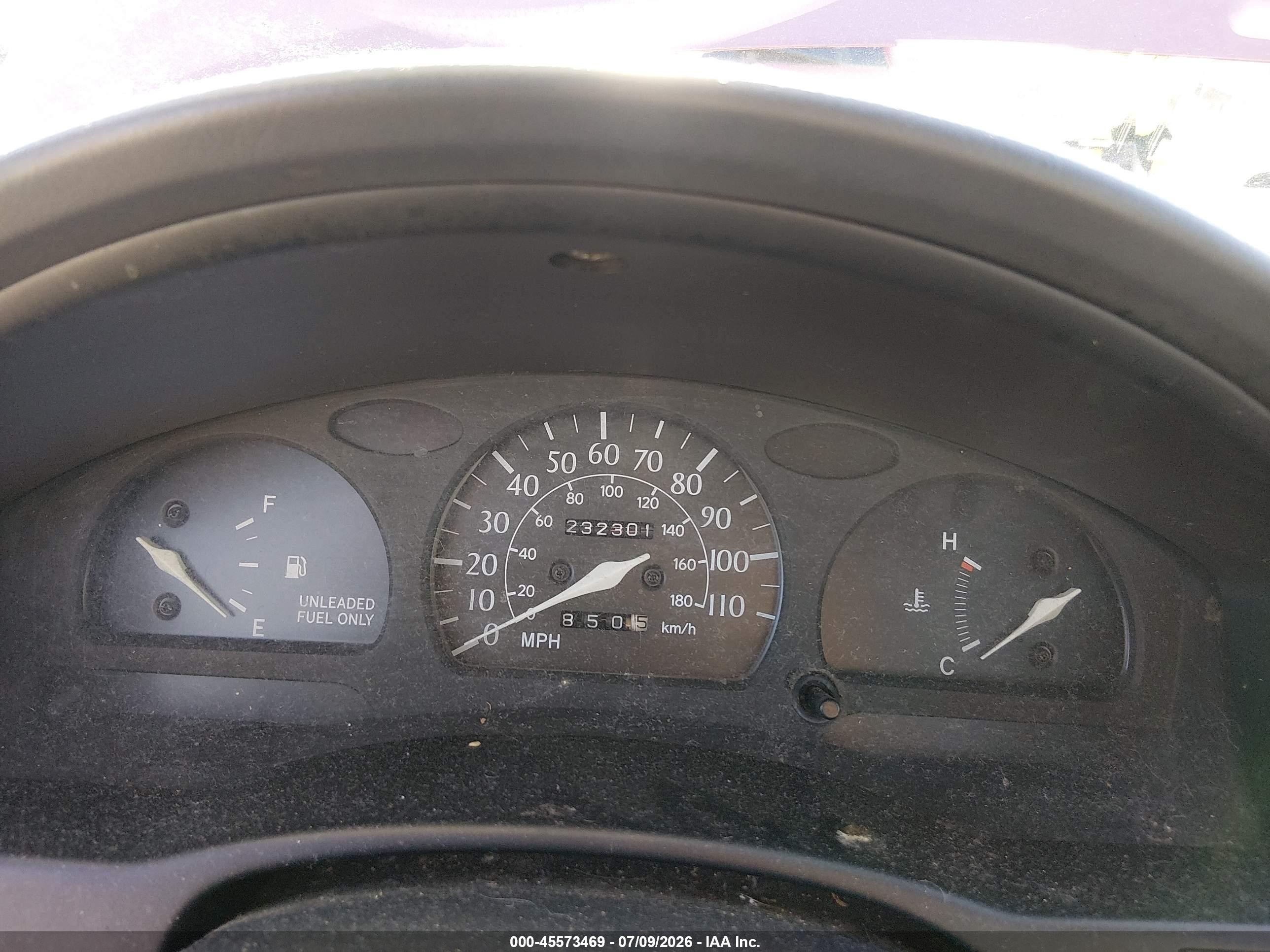 1997 Toyota Tercel Ce Красный vin: JT2BC52L9V0264256