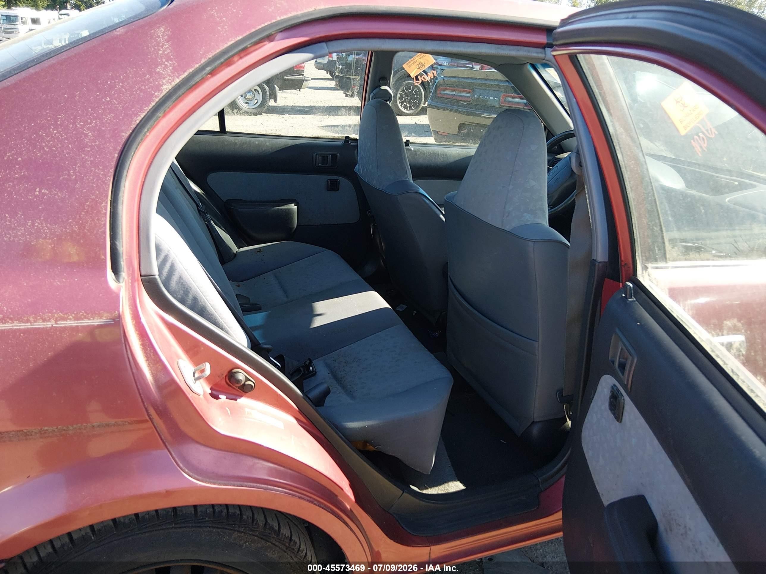 1997 Toyota Tercel Ce Красный vin: JT2BC52L9V0264256
