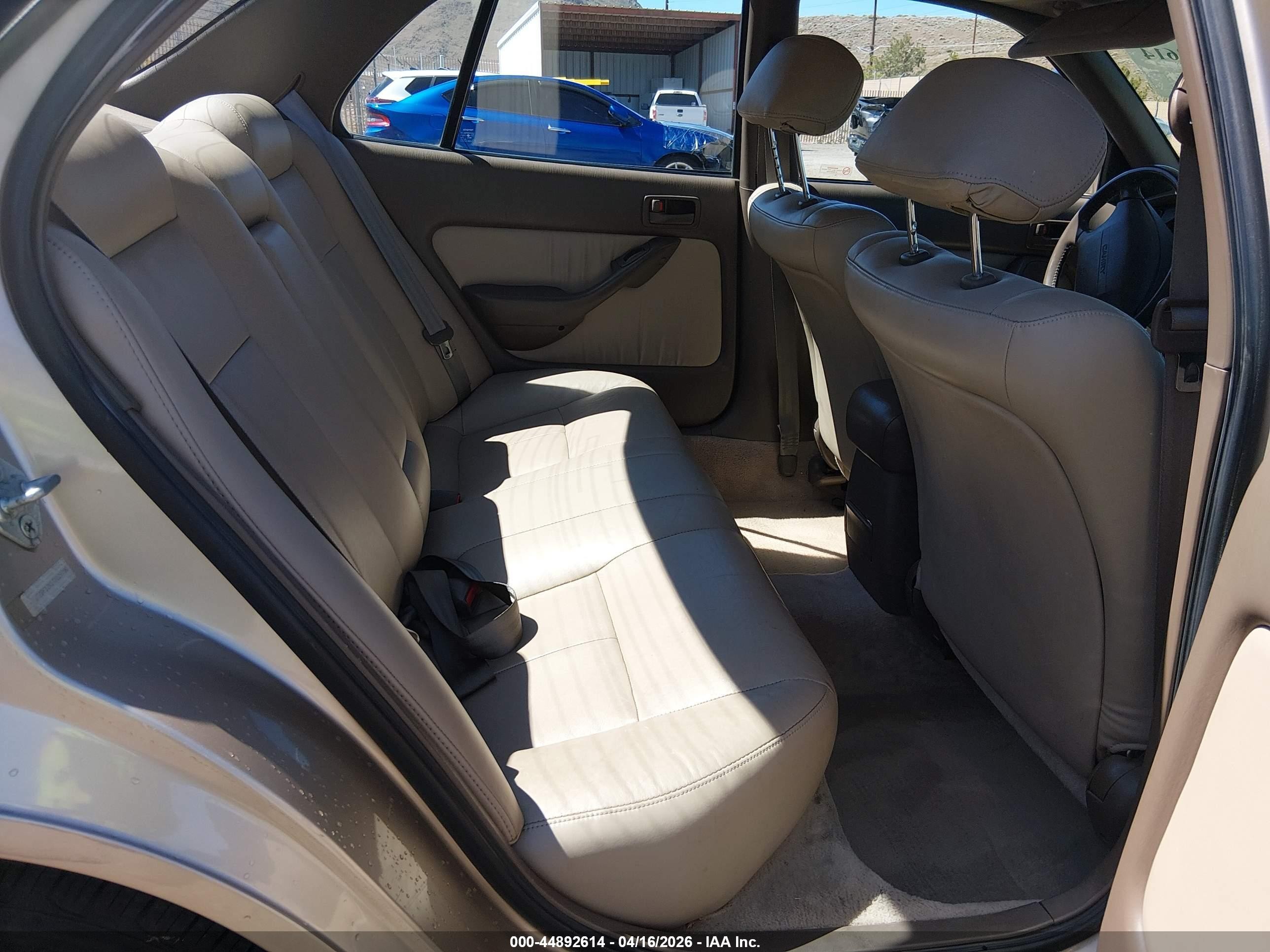 1996 Toyota Camry Le/xle/se Gold vin: JT2BF12K1T0129700
