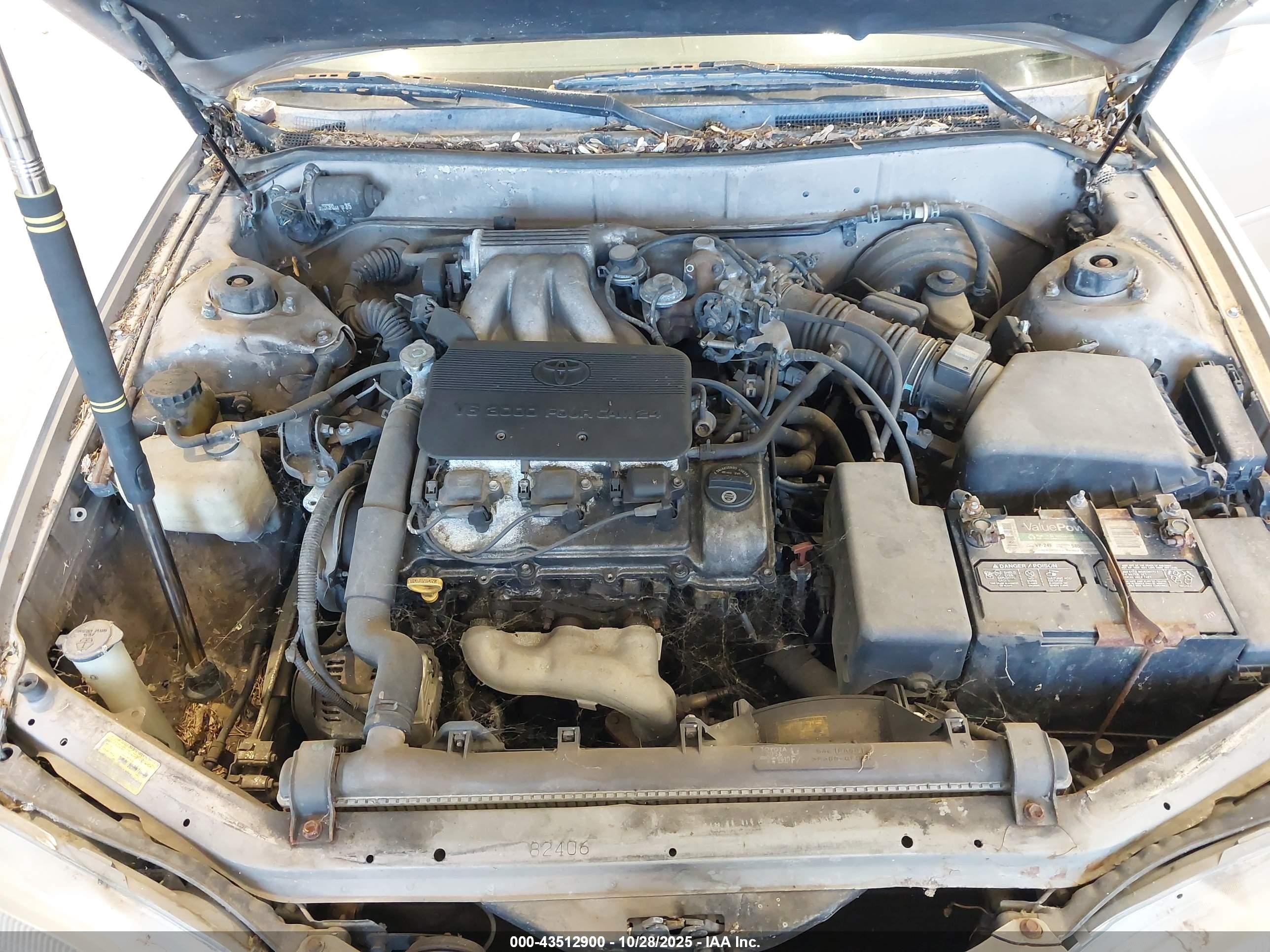 1996 Toyota Camry Le/xle/se Gold vin: JT2BF12K2T0179991