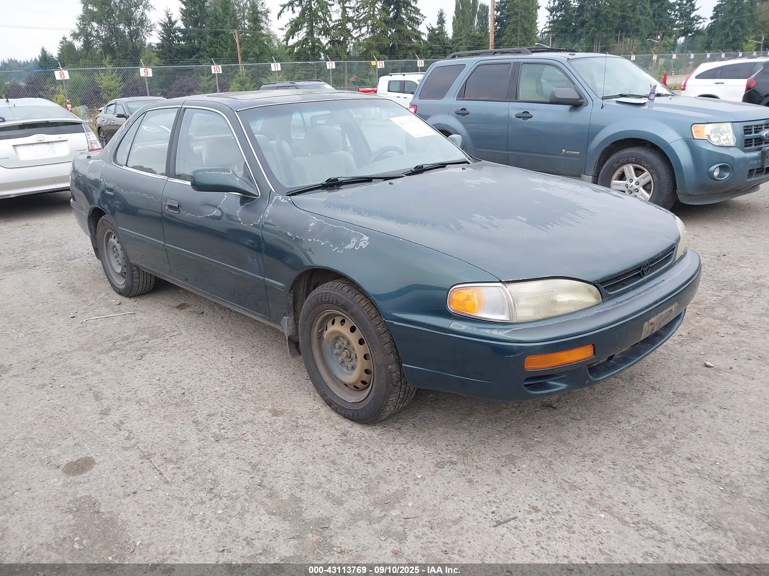 1996 Toyota Camry Le/xle/se Green vin: JT2BF12K3T0183063