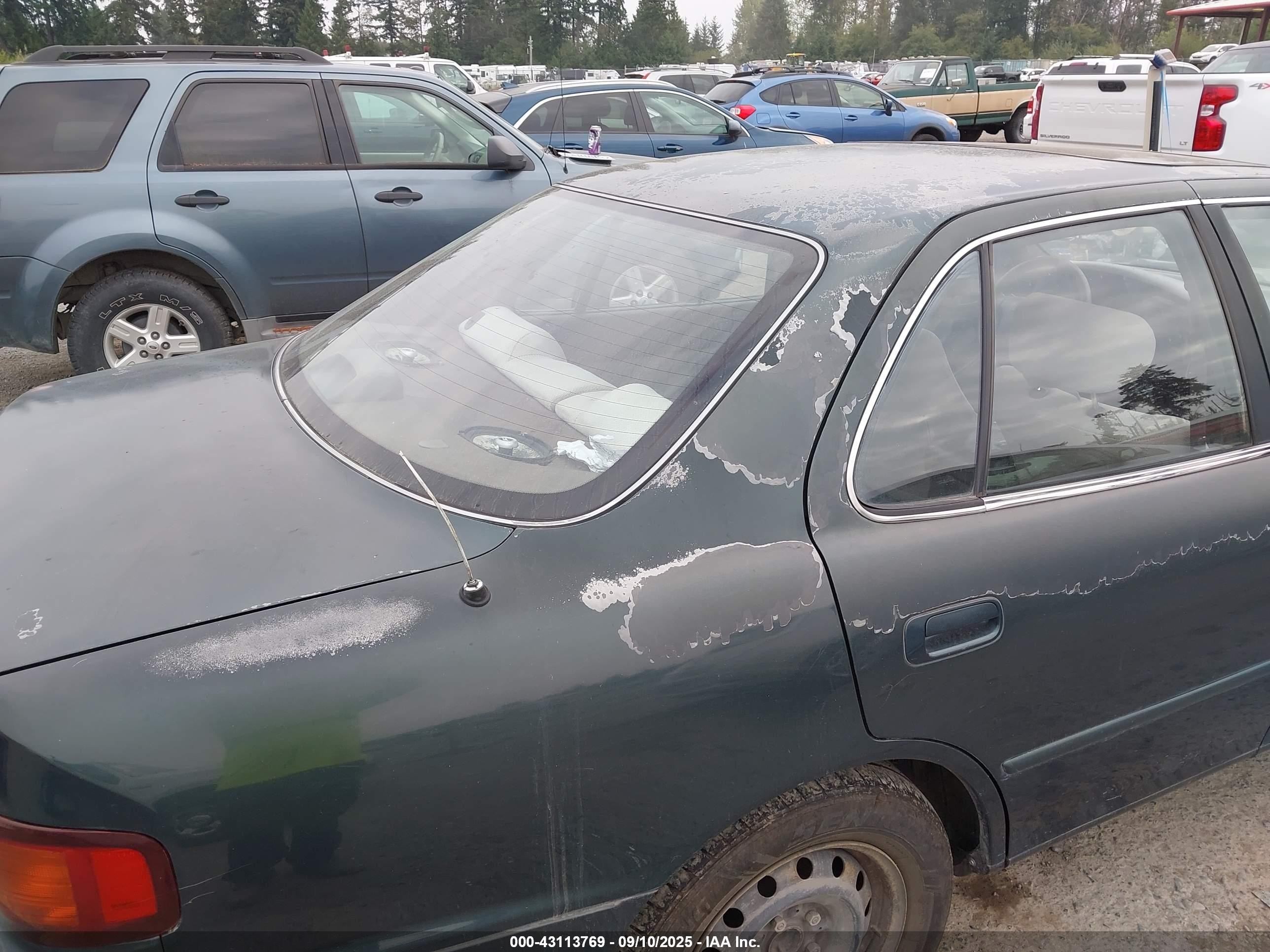 1996 Toyota Camry Le/xle/se Green vin: JT2BF12K3T0183063
