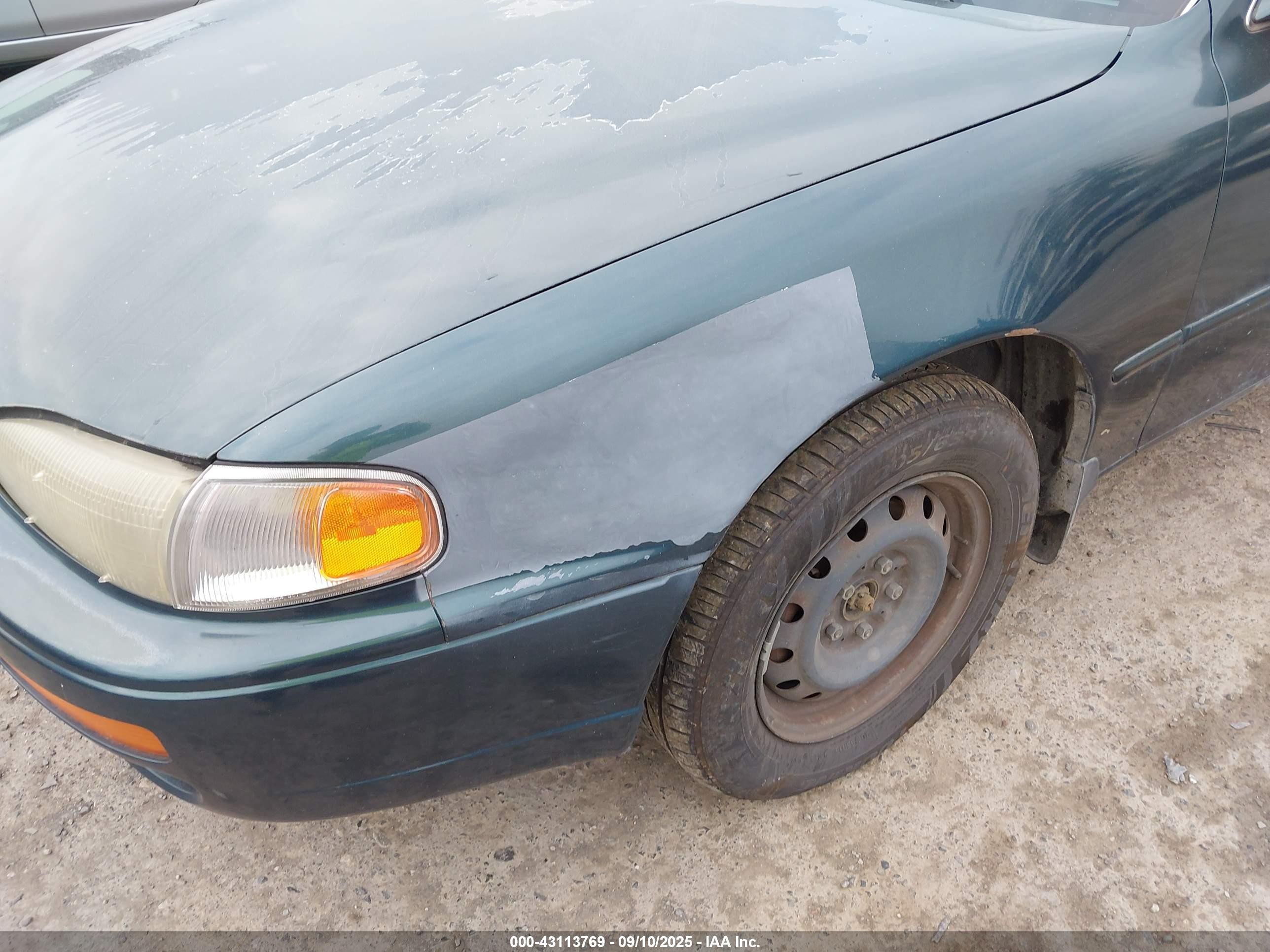 1996 Toyota Camry Le/xle/se Green vin: JT2BF12K3T0183063