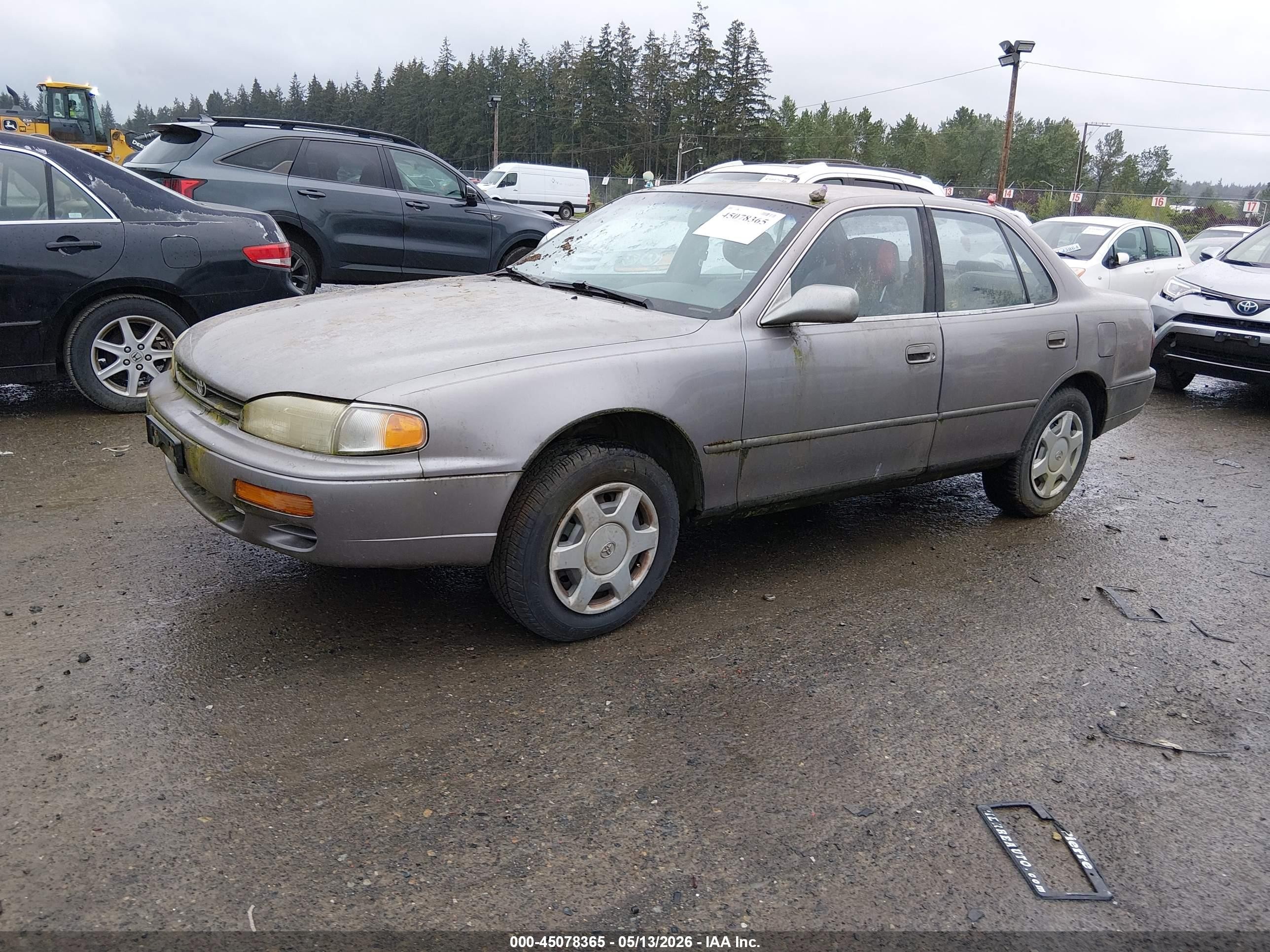 1996 Toyota Camry Le/xle/se Коричневый vin: JT2BF12K6T0165141