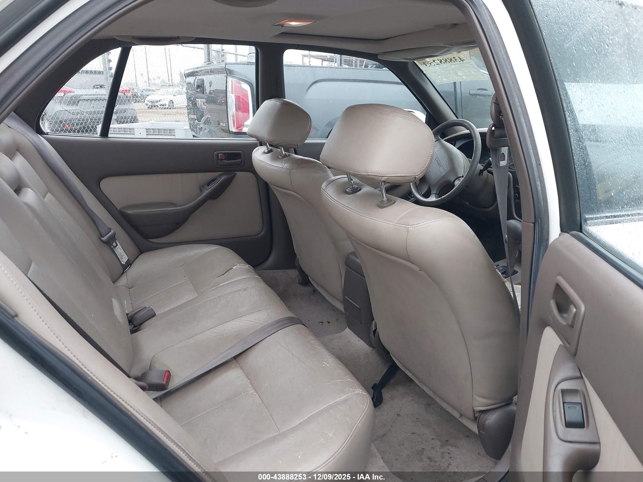 1996 Toyota Camry Le/xle/se White vin: JT2BF12K9T0133493