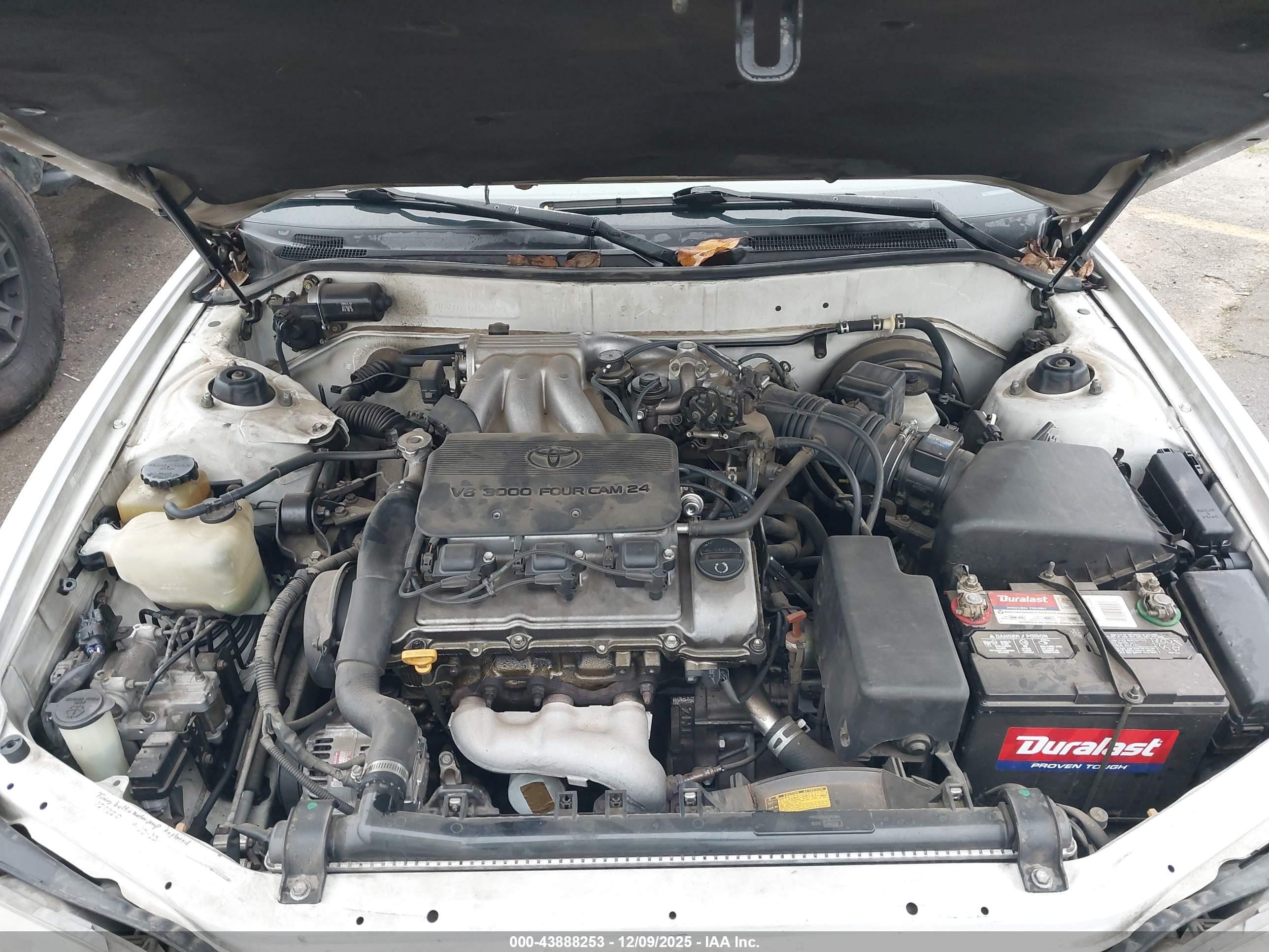 1996 Toyota Camry Le/xle/se White vin: JT2BF12K9T0133493