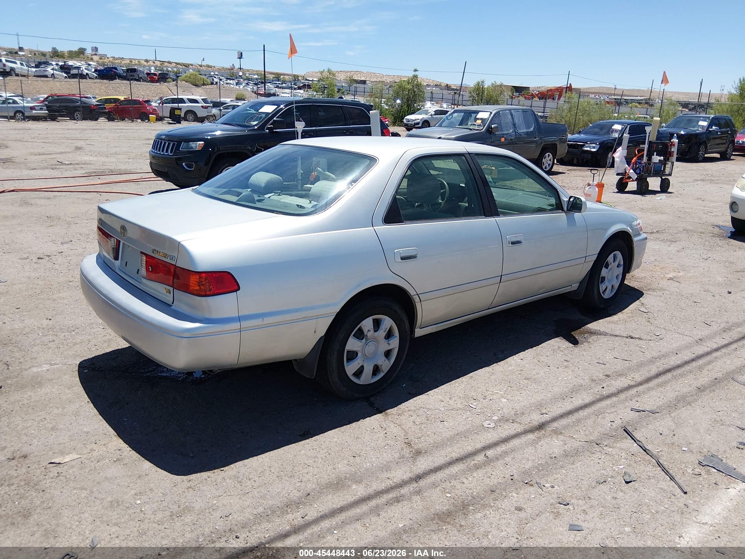2001 Toyota Camry Le V6 Burgundy vin: JT2BF22K010338476