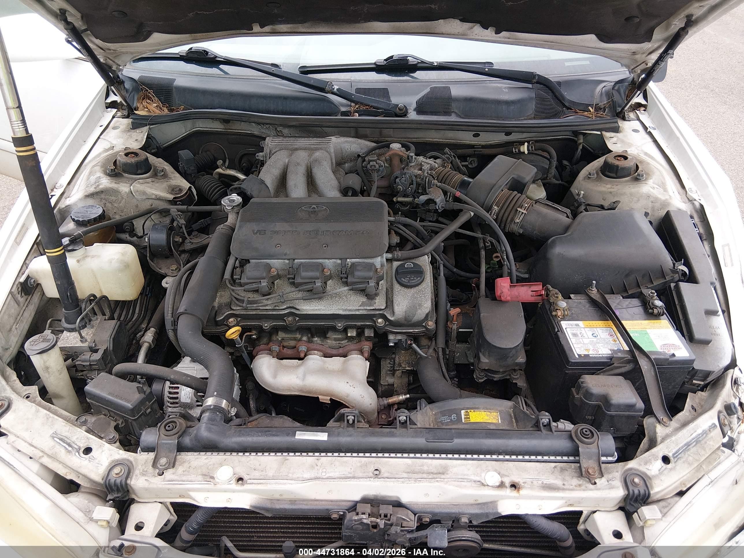 2000 Toyota Camry Le V6/xle V6 White vin: JT2BF22K0Y0263143
