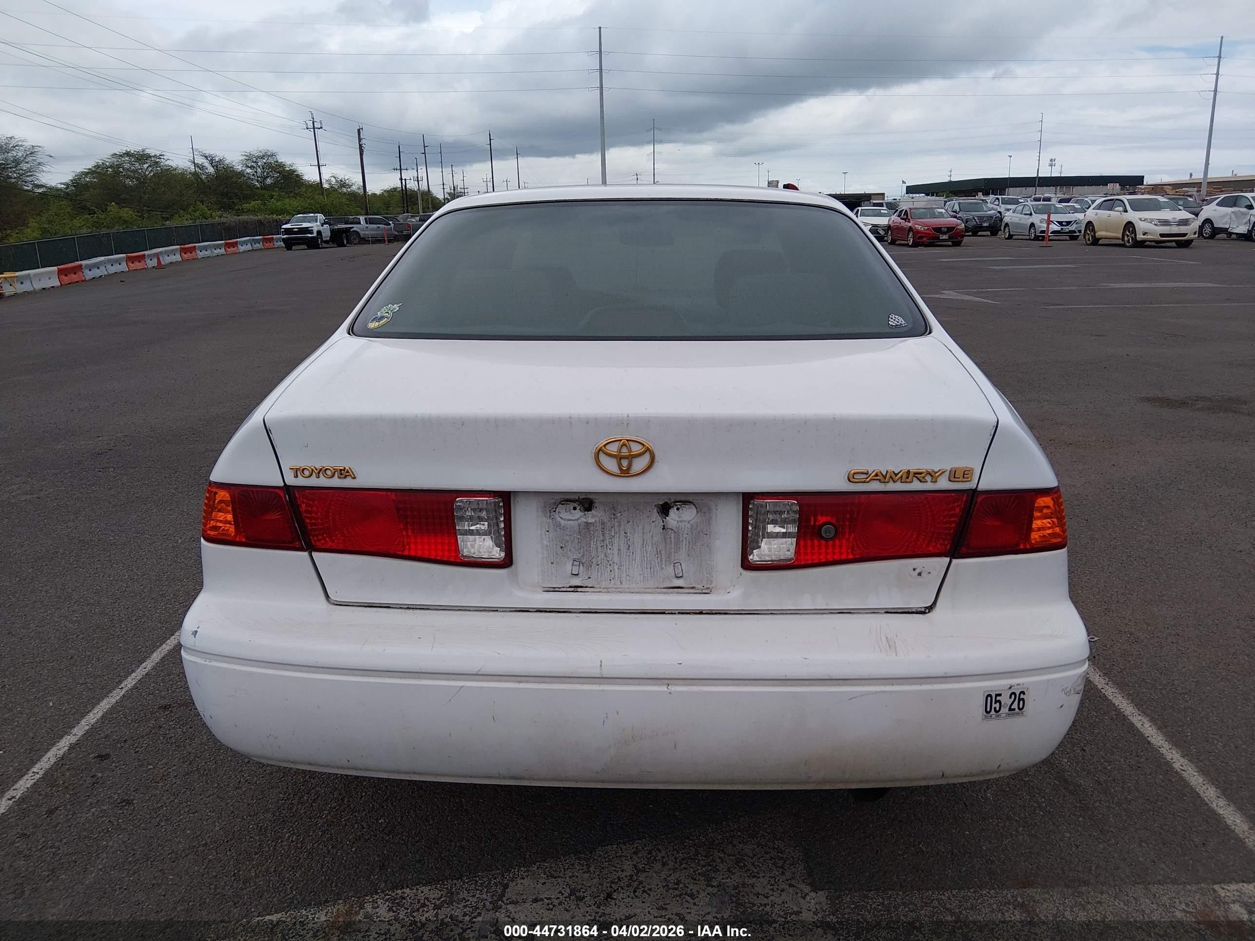 2000 Toyota Camry Le V6/xle V6 White vin: JT2BF22K0Y0263143