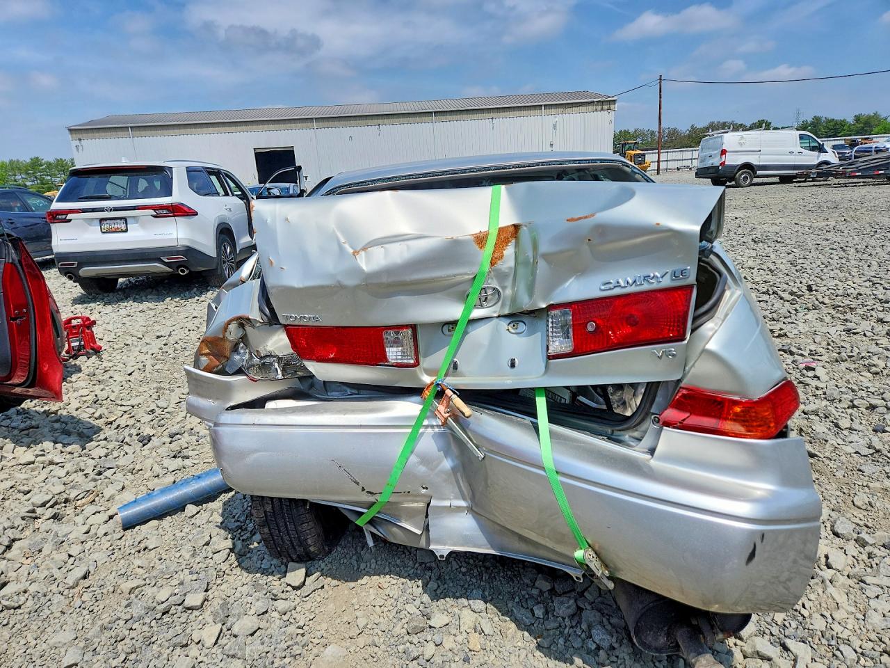 2001 Toyota Camry Le V6 Silver vin: JT2BF22K110294181