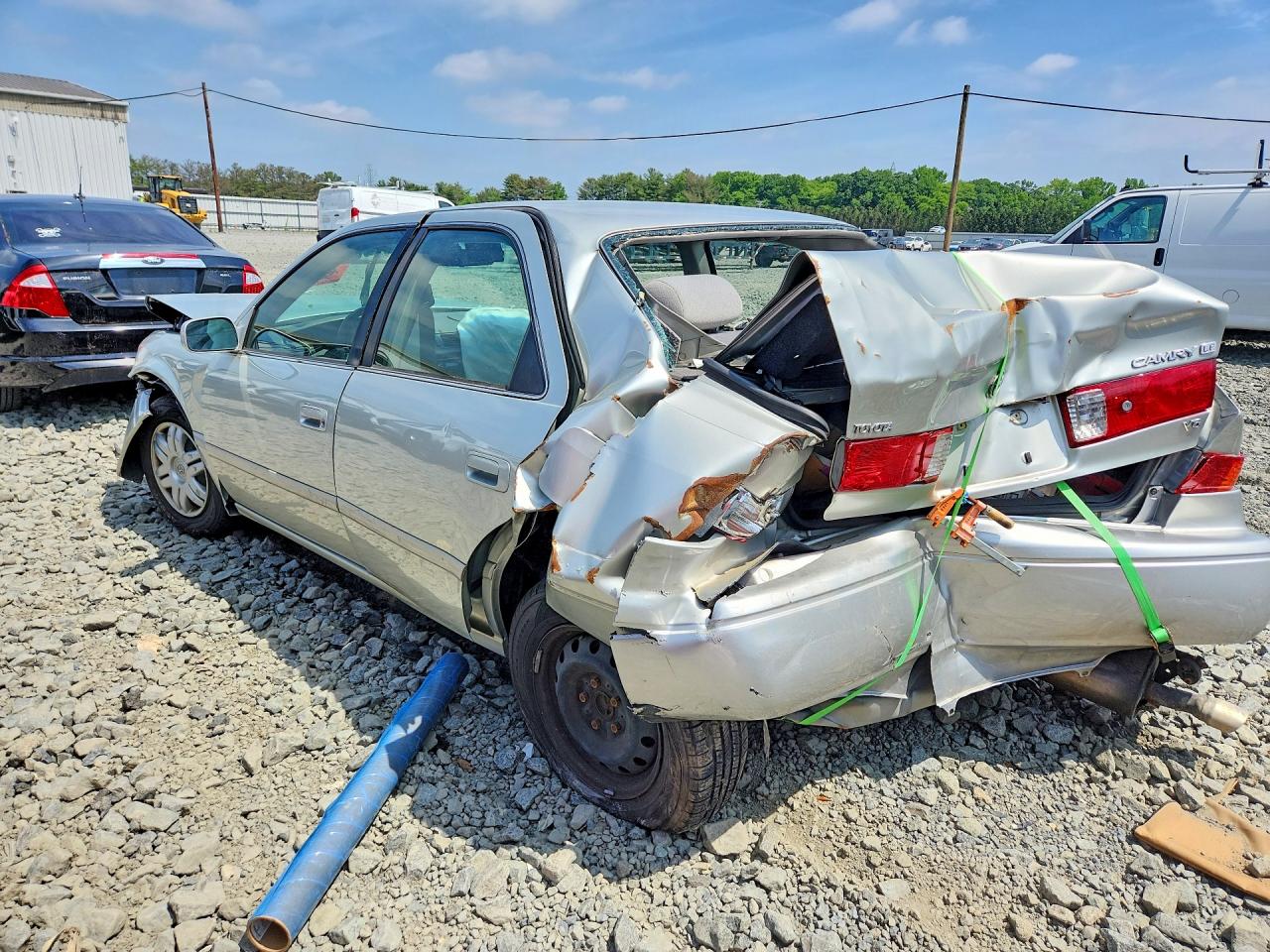 2001 Toyota Camry Le V6 Silver vin: JT2BF22K110294181