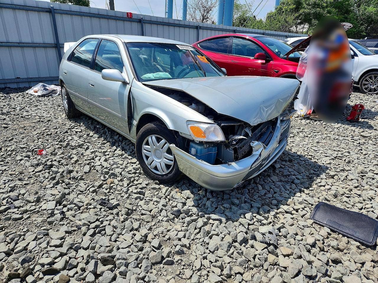 2001 Toyota Camry Le V6 Silver vin: JT2BF22K110294181