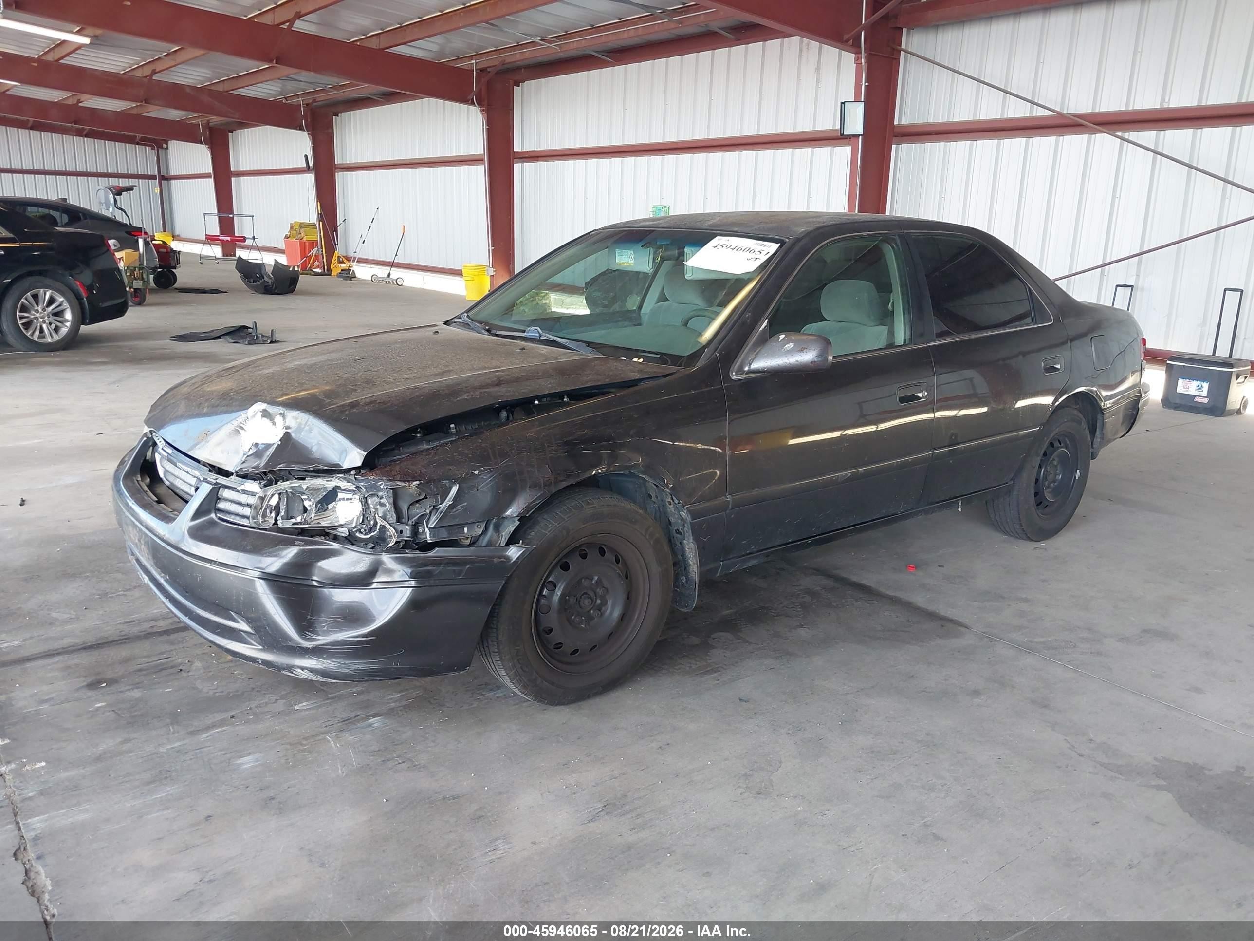 2001 Toyota Camry Le V6 Gray vin: JT2BF22K110339958