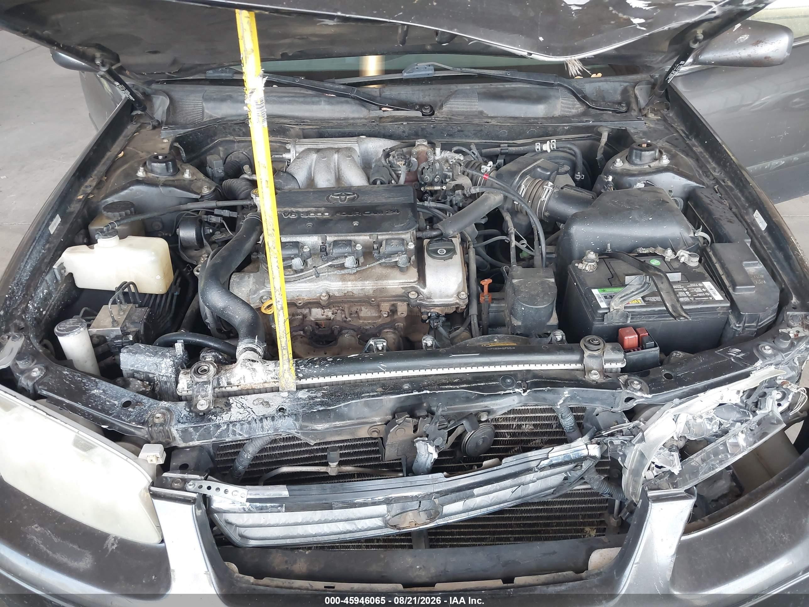 2001 Toyota Camry Le V6 Gray vin: JT2BF22K110339958