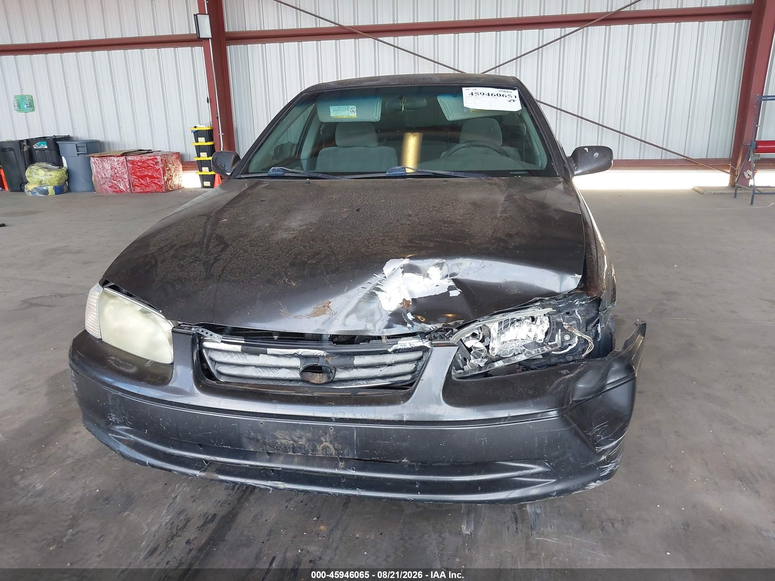 2001 Toyota Camry Le V6 Gray vin: JT2BF22K110339958
