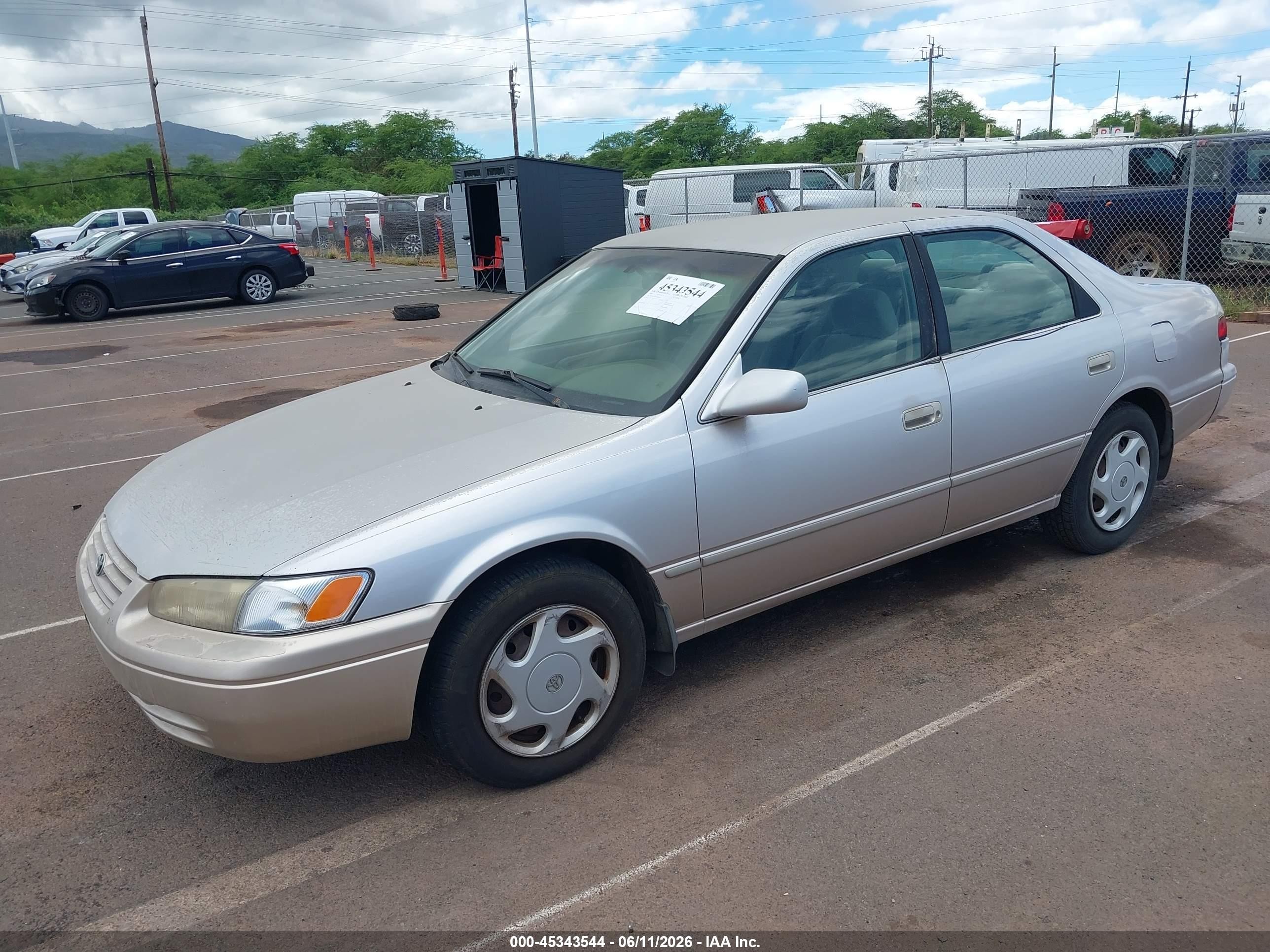 1997 Toyota Camry Le V6/xle V6 Серый vin: JT2BF22K1V0003667