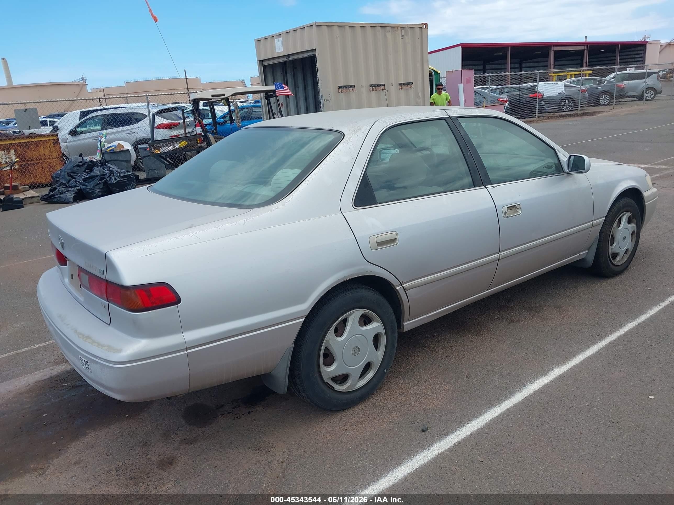1997 Toyota Camry Le V6/xle V6 Серый vin: JT2BF22K1V0003667