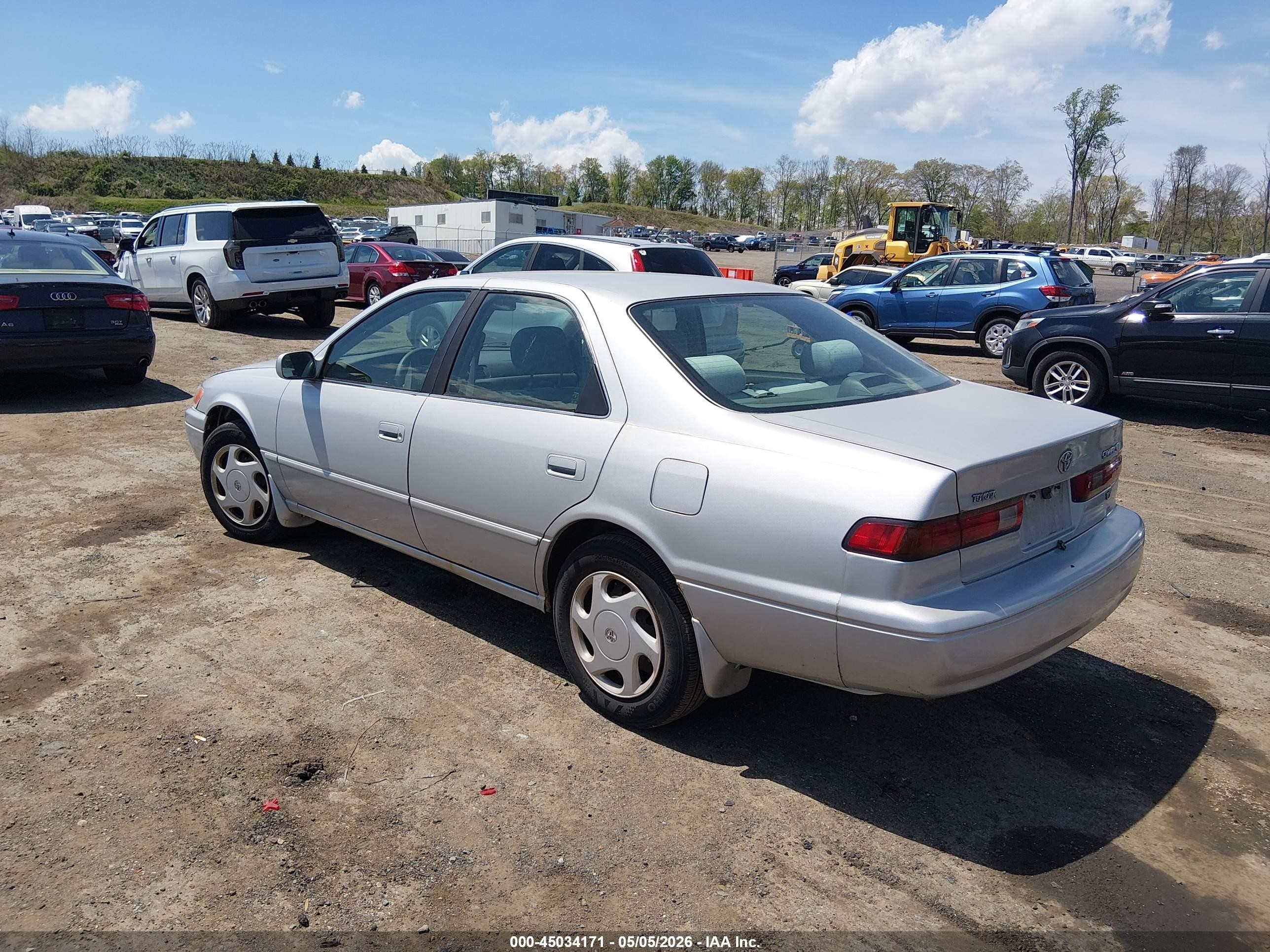 1998 Toyota Camry Ce/le/xle Silver vin: JT2BF22K1W0091587