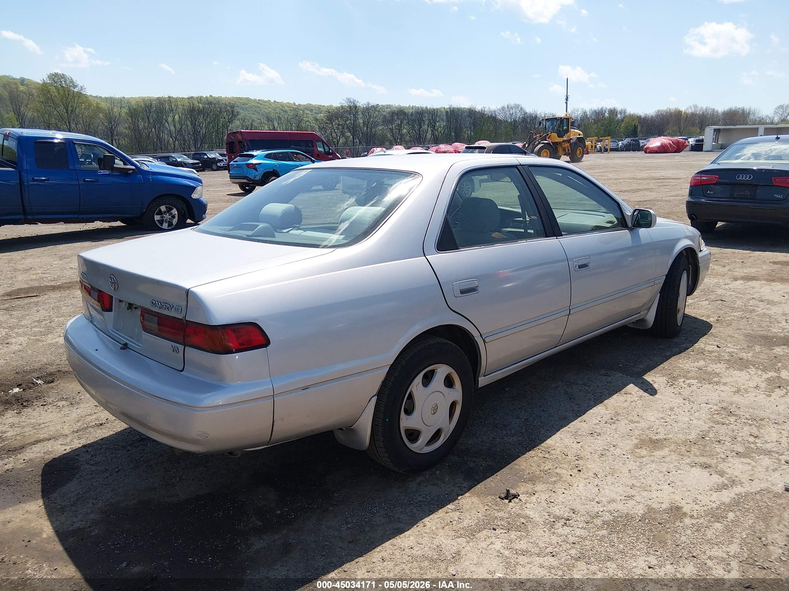 1998 Toyota Camry Ce/le/xle Silver vin: JT2BF22K1W0091587