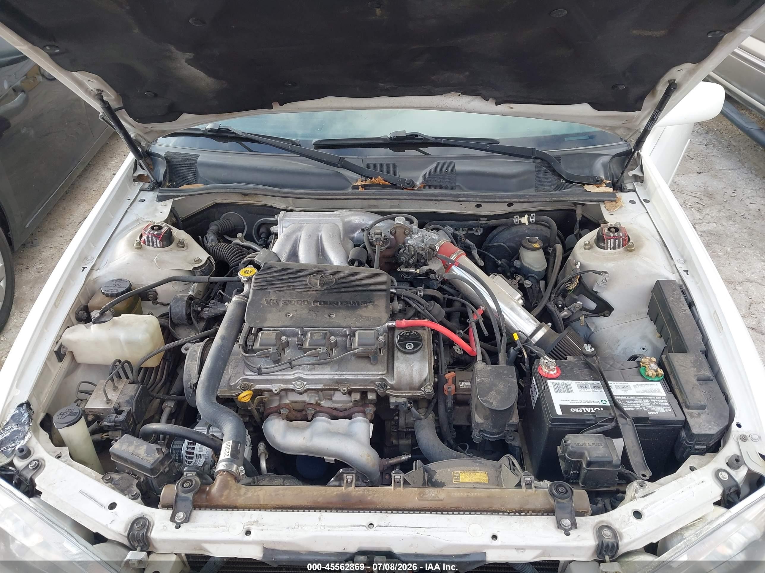 2000 Toyota Camry Le V6 White vin: JT2BF22K1Y0249929