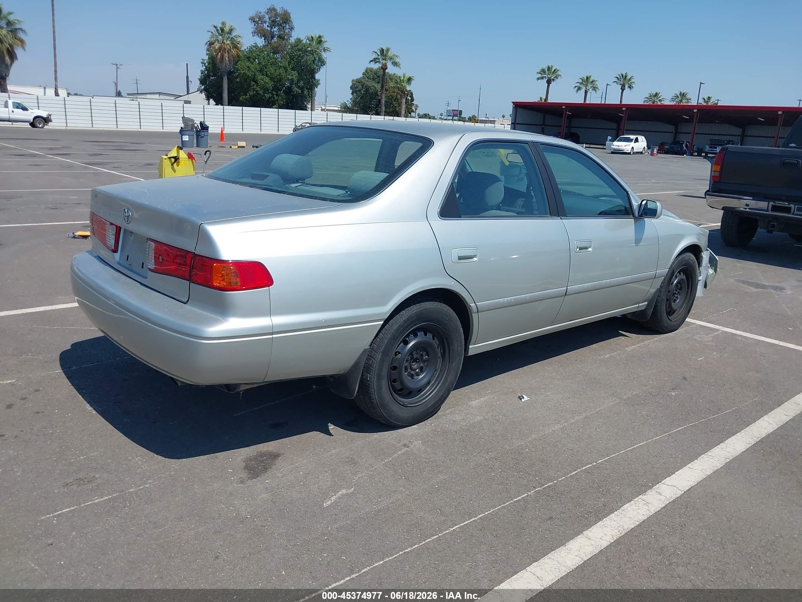 2000 Toyota Camry Le V6 Silver vin: JT2BF22K1Y0254547