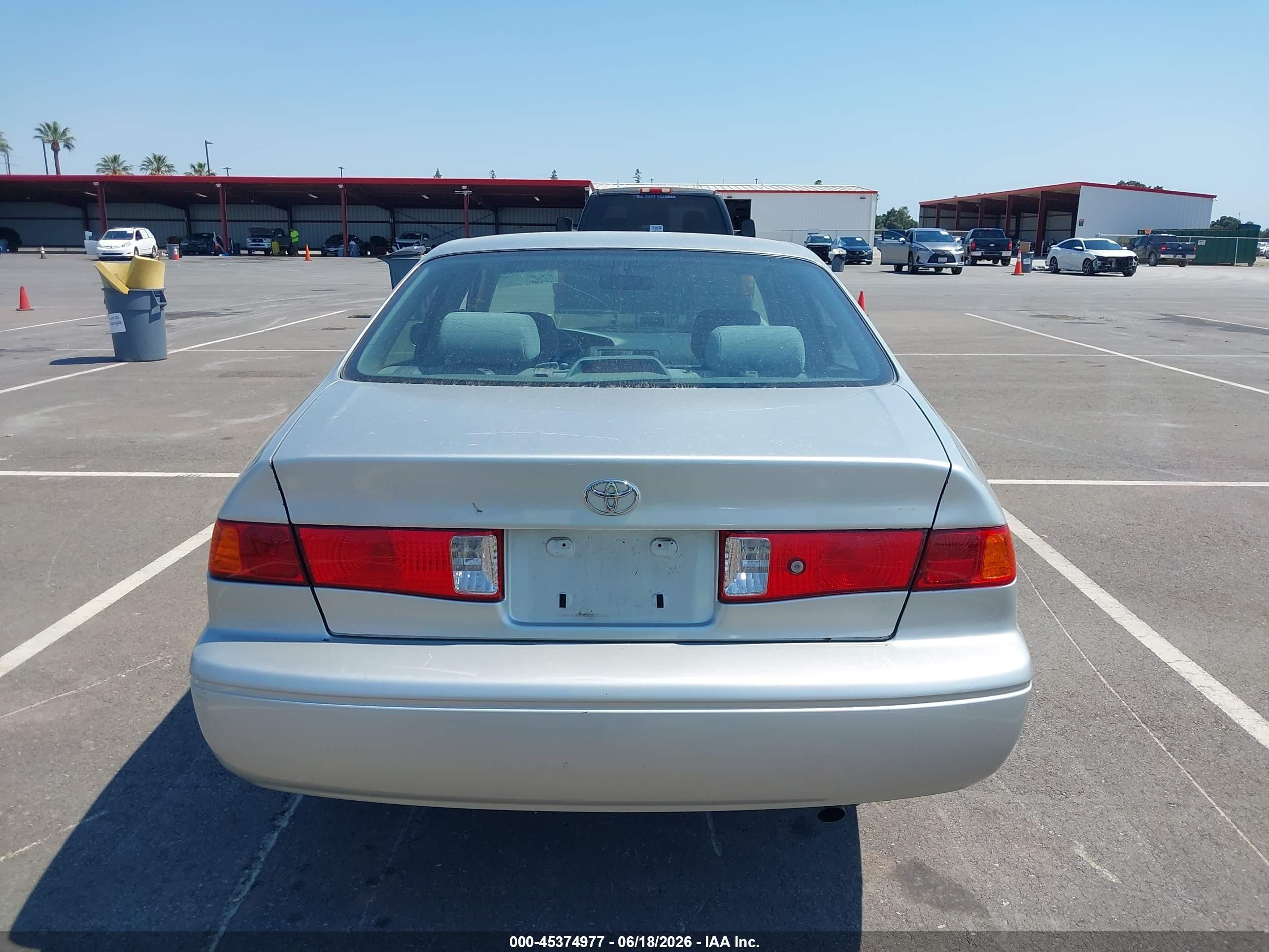 2000 Toyota Camry Le V6 Silver vin: JT2BF22K1Y0254547