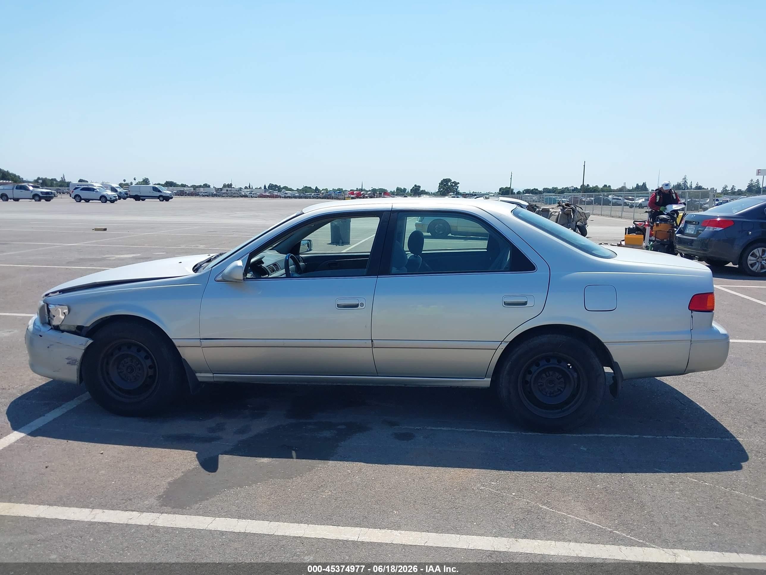 2000 Toyota Camry Le V6 Silver vin: JT2BF22K1Y0254547