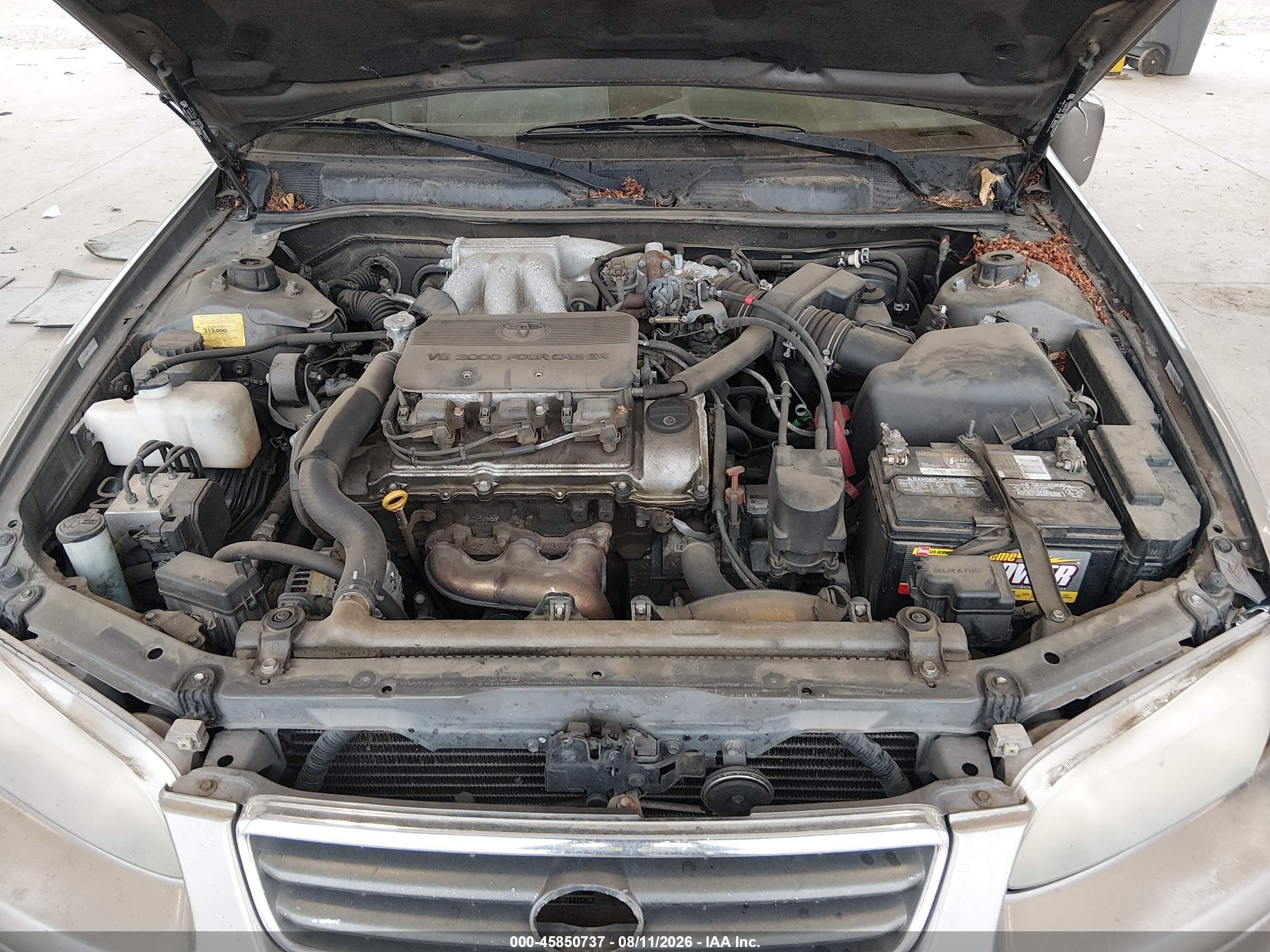 2001 Toyota Camry Le V6 Gold vin: JT2BF22K210340066
