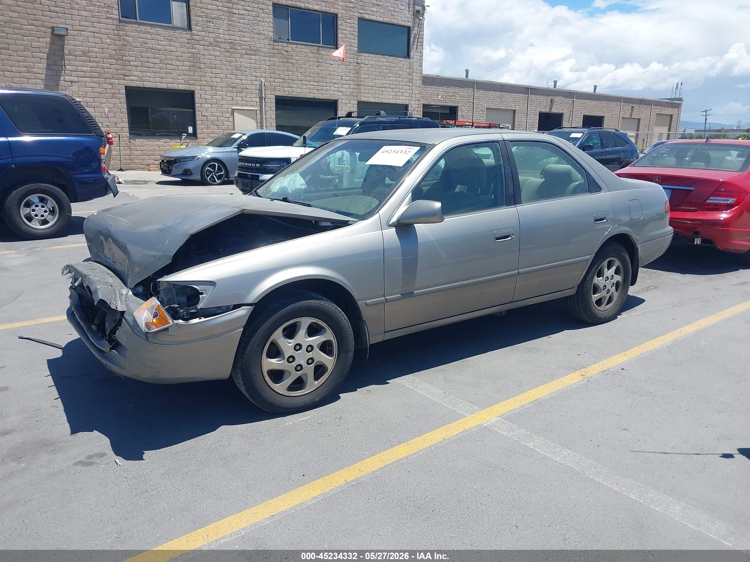 1999 Toyota Camry Le V6 Gray vin: JT2BF22K2X0171059