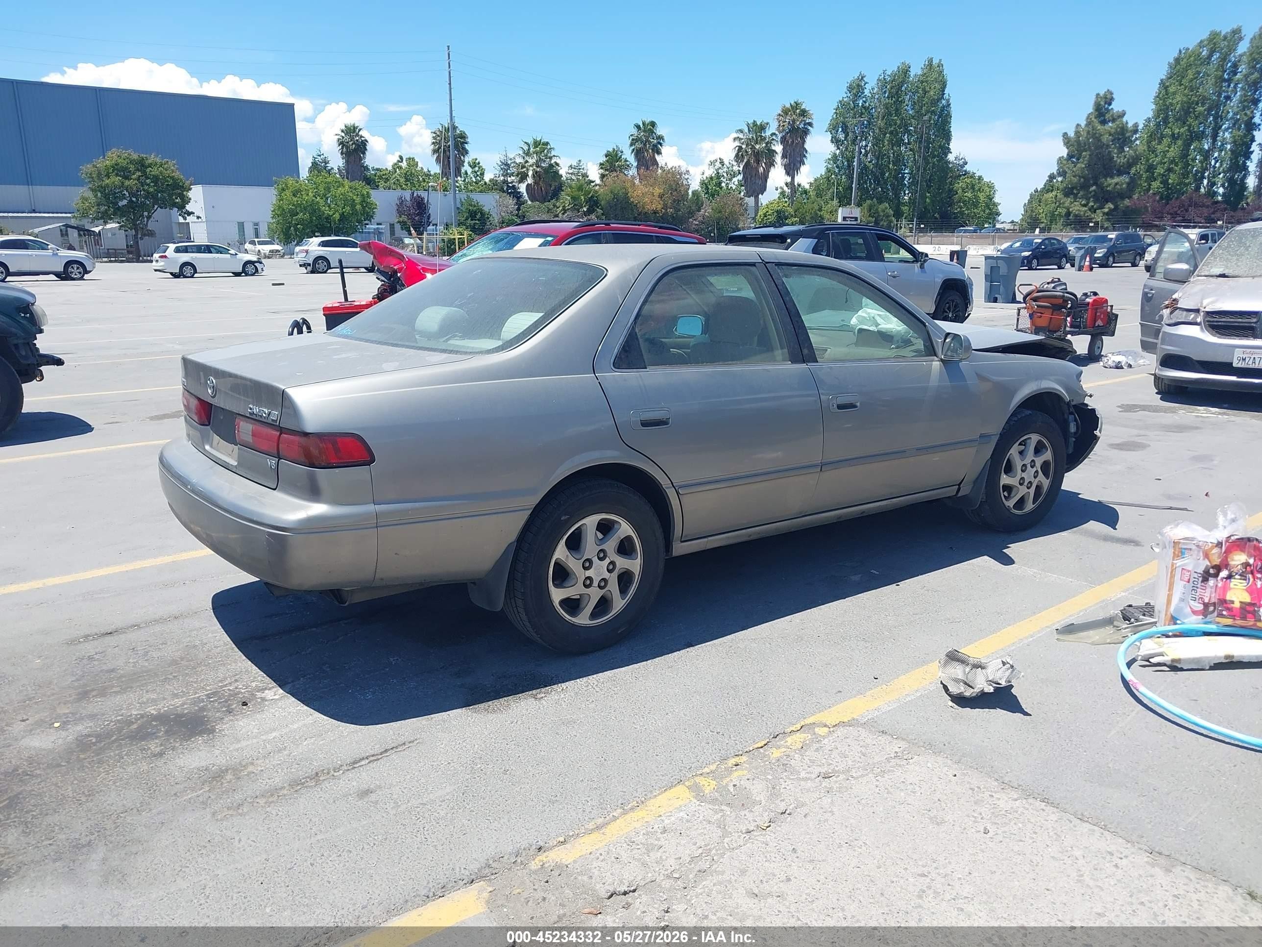 1999 Toyota Camry Le V6 Gray vin: JT2BF22K2X0171059