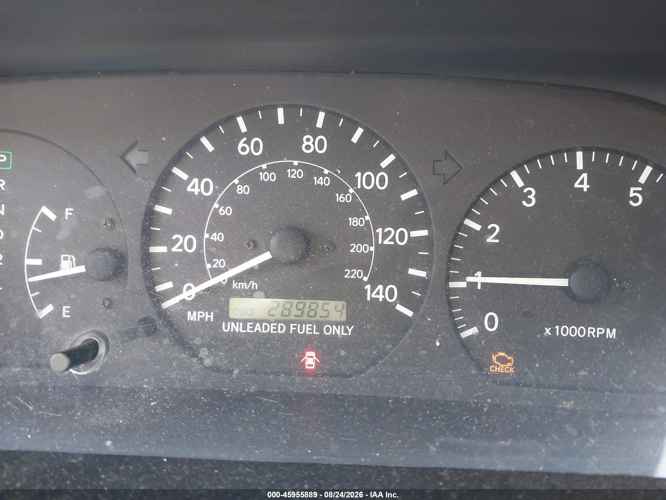 1999 Toyota Camry Le V6 Burgundy vin: JT2BF22K2X0186810