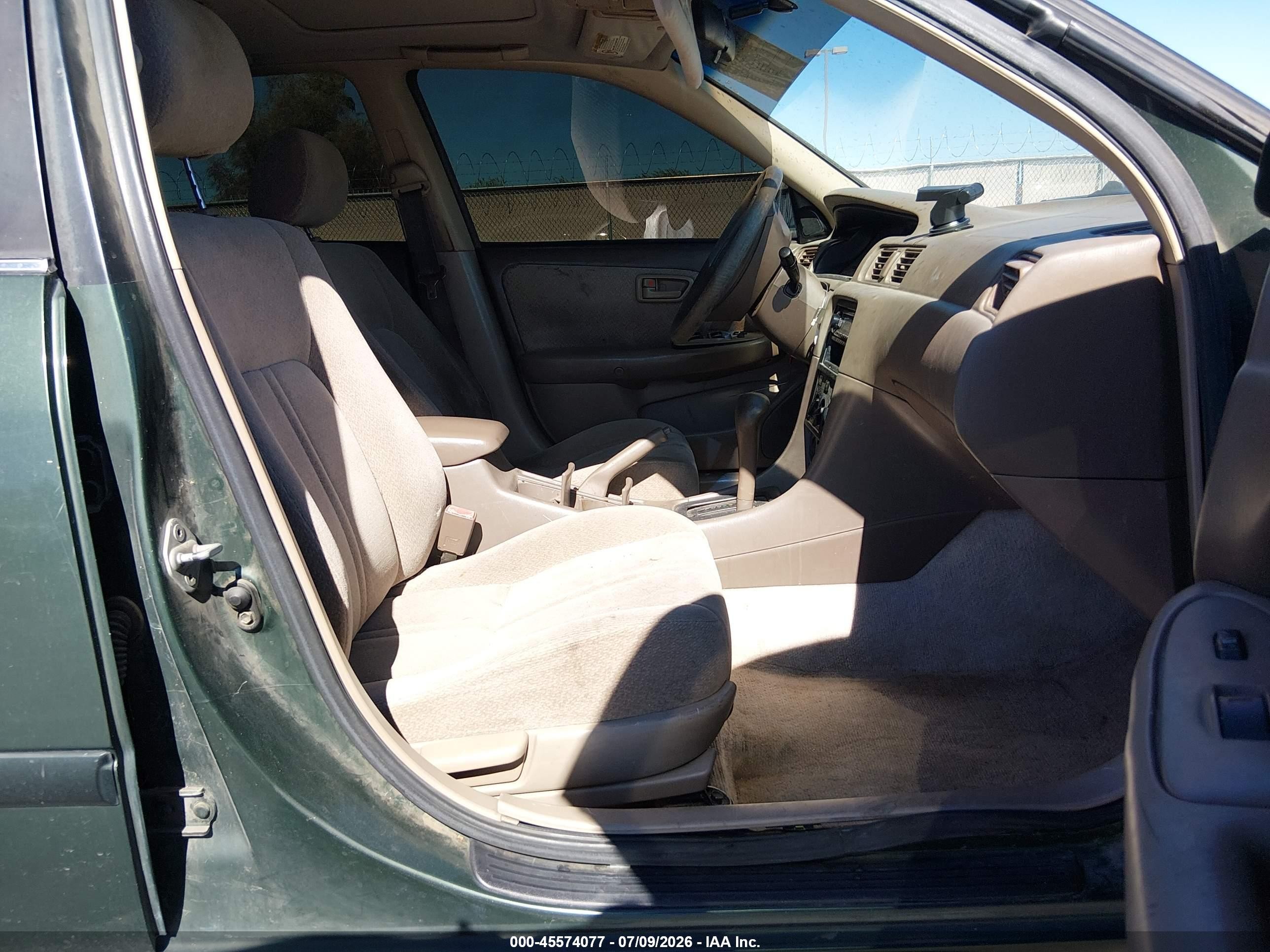 2001 Toyota Camry Le V6 Green vin: JT2BF22K310289905