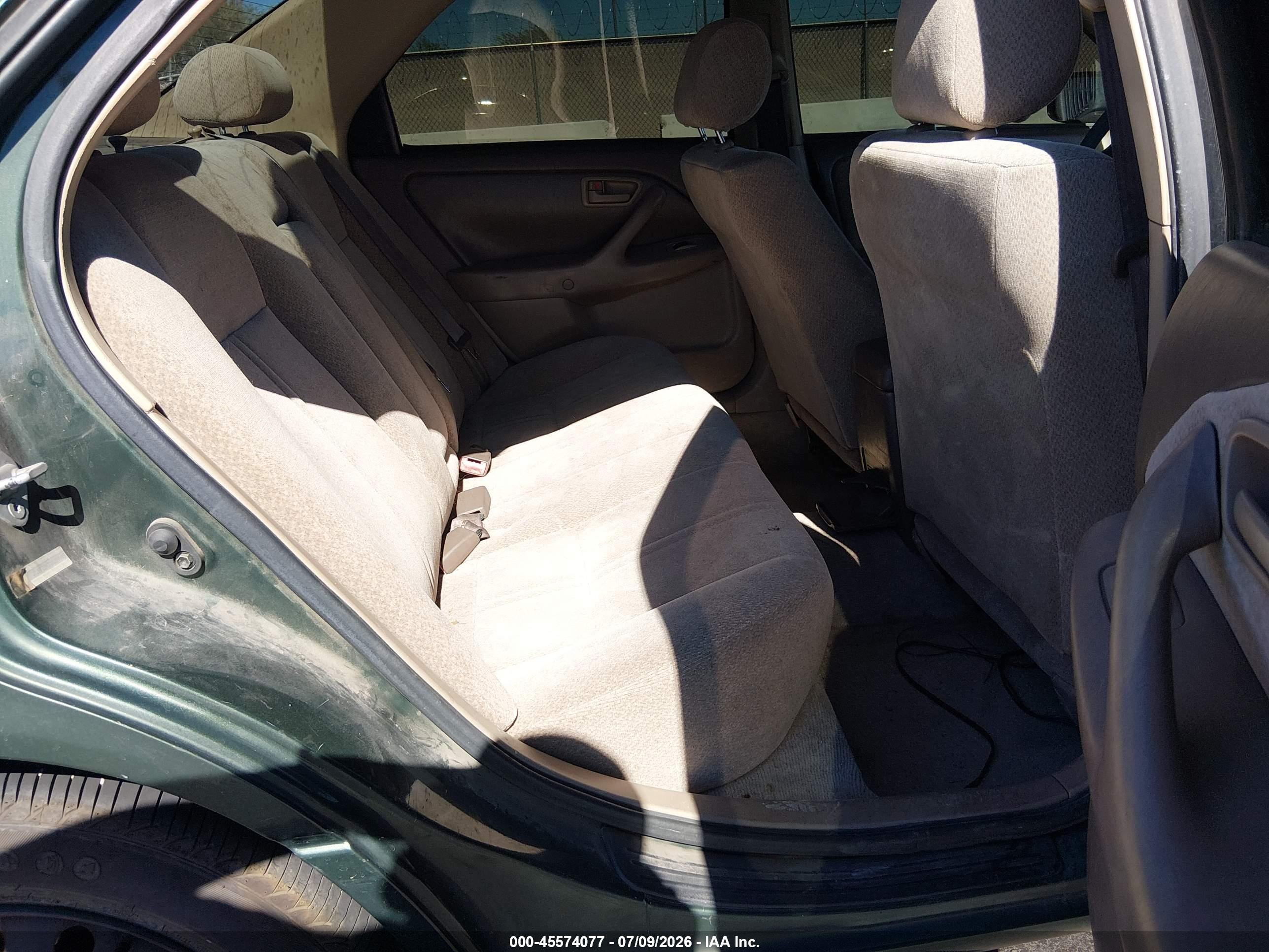 2001 Toyota Camry Le V6 Green vin: JT2BF22K310289905