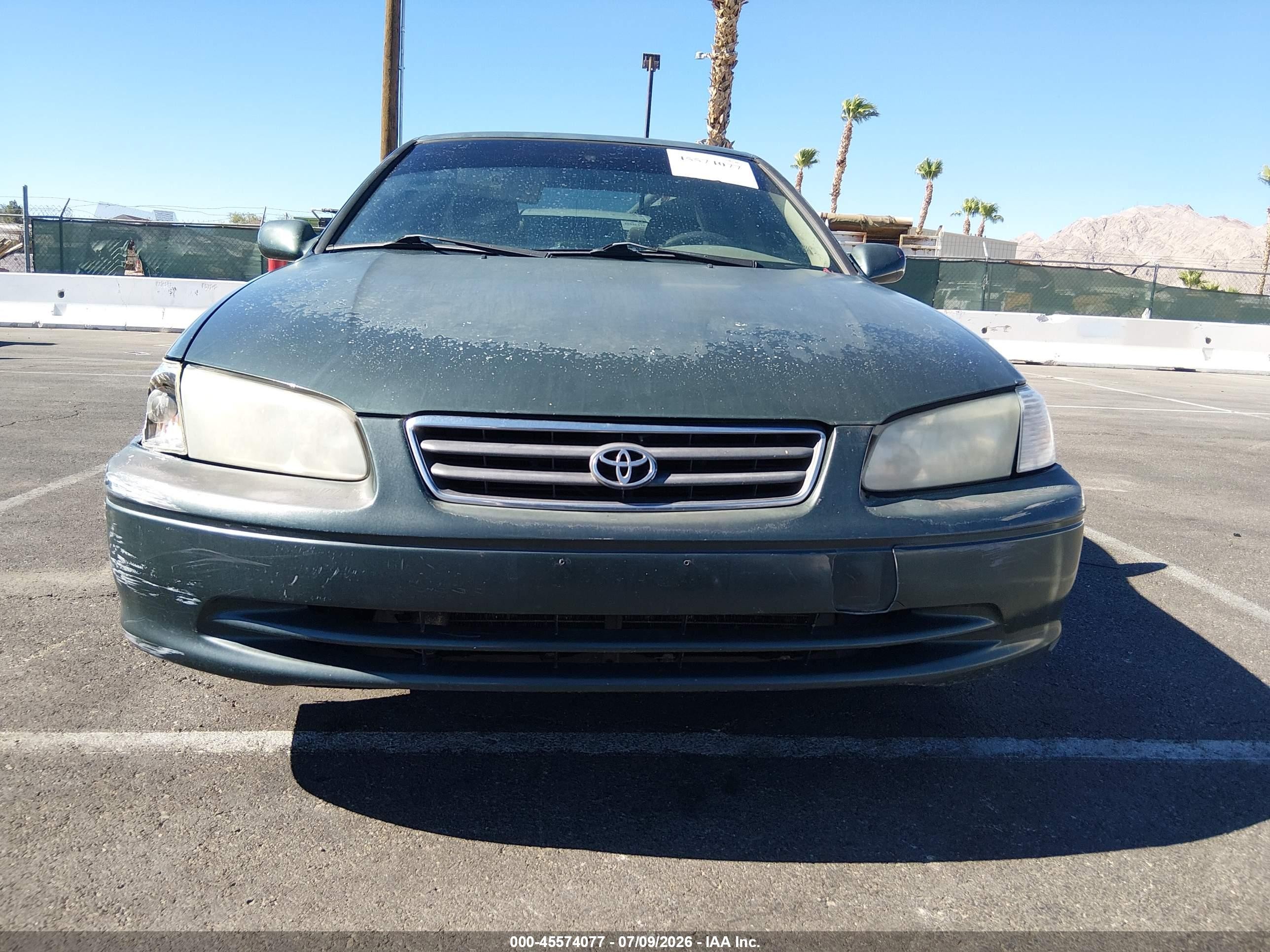 2001 Toyota Camry Le V6 Green vin: JT2BF22K310289905