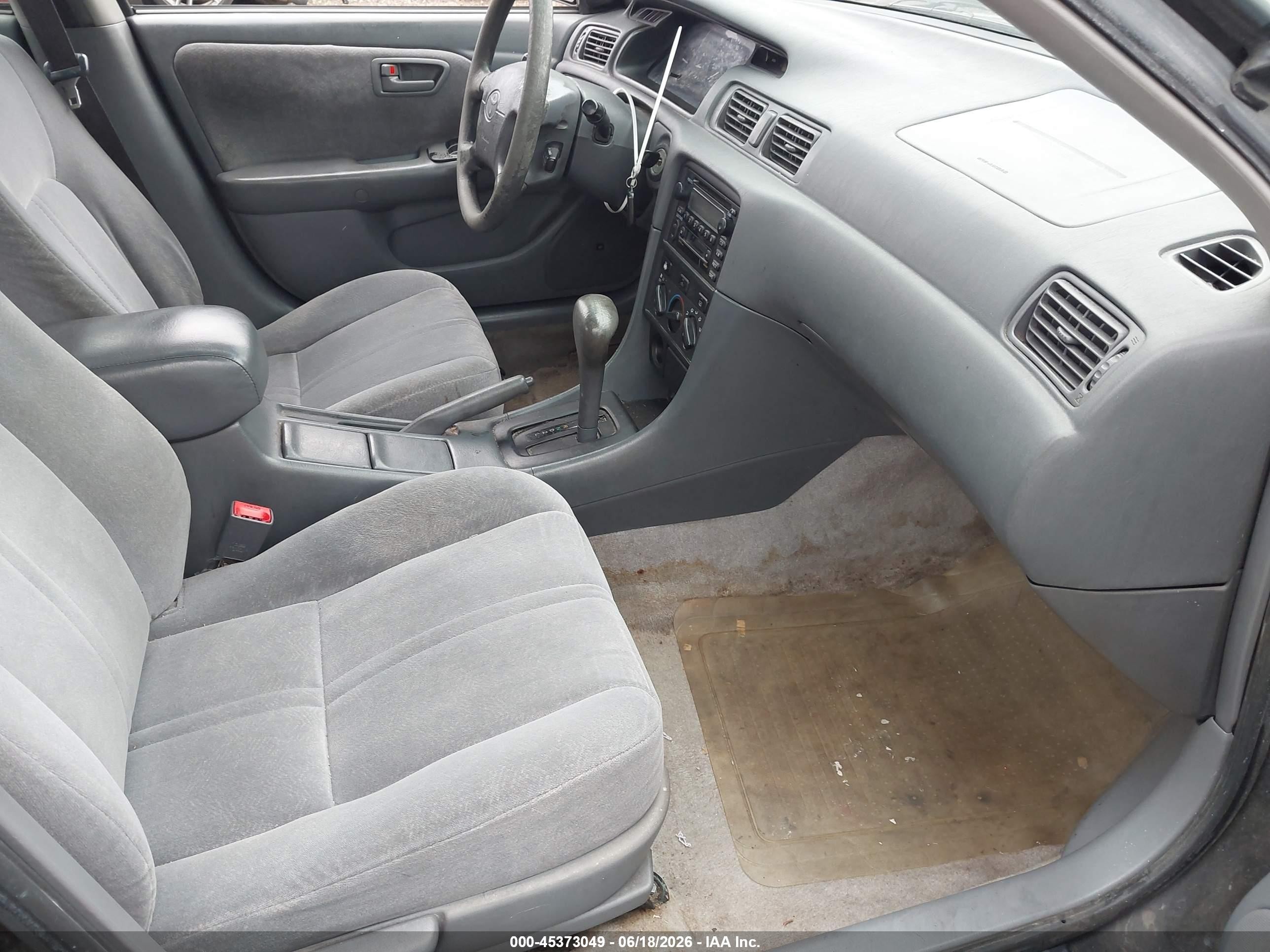 2001 Toyota Camry Le V6 Black vin: JT2BF22K310334664