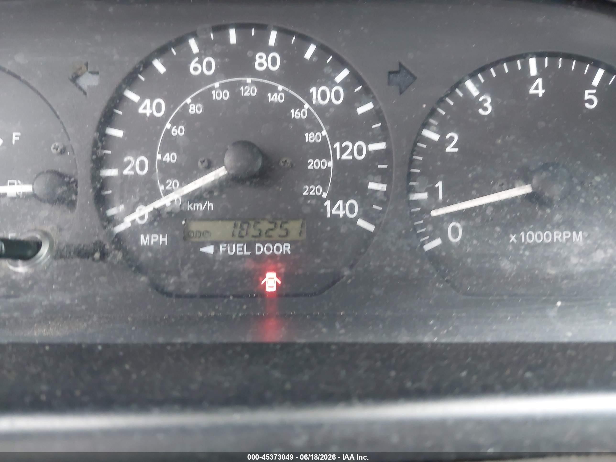 2001 Toyota Camry Le V6 Black vin: JT2BF22K310334664