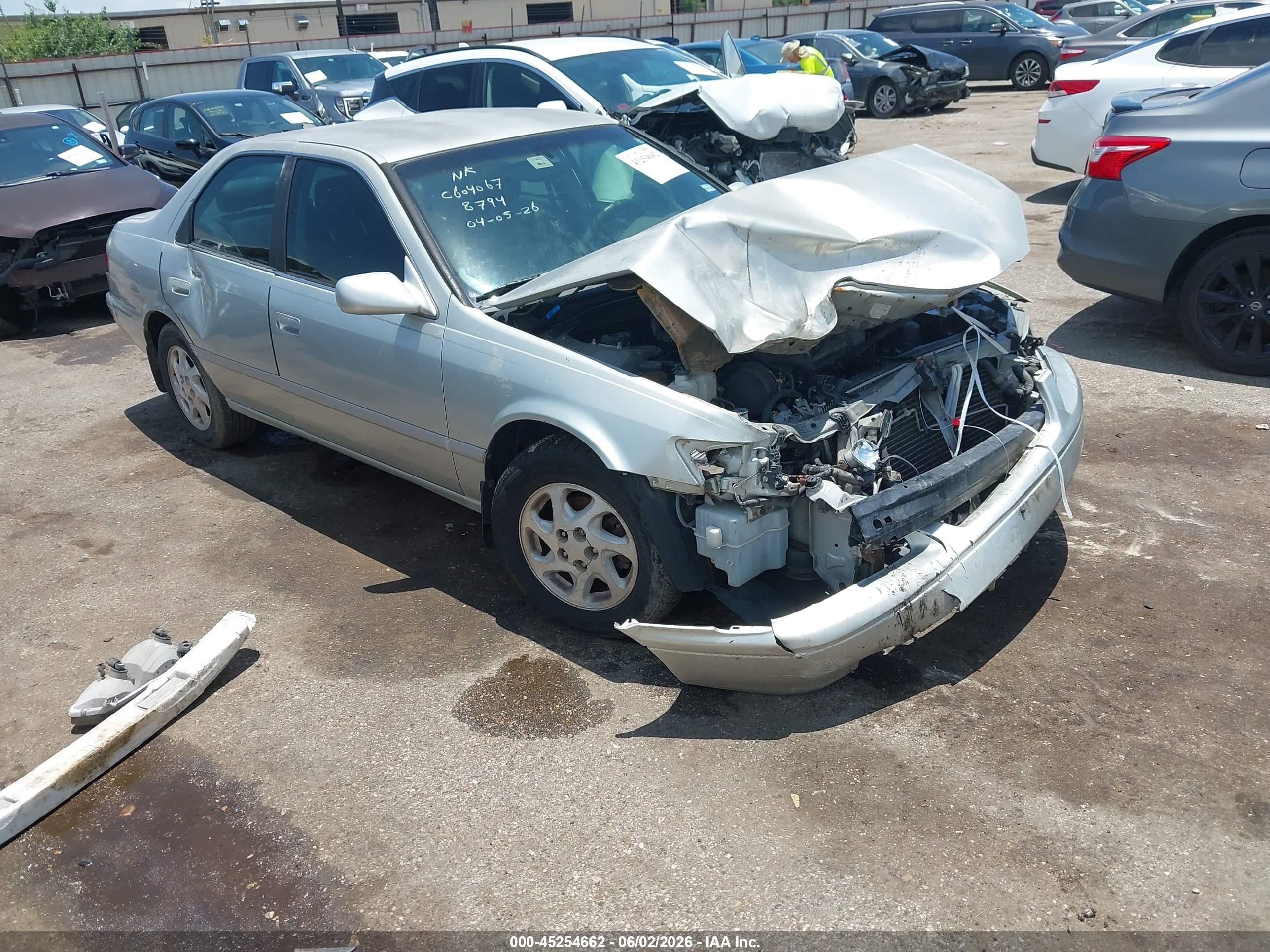 2001 Toyota Camry Le V6 Серый vin: JT2BF22K310338794