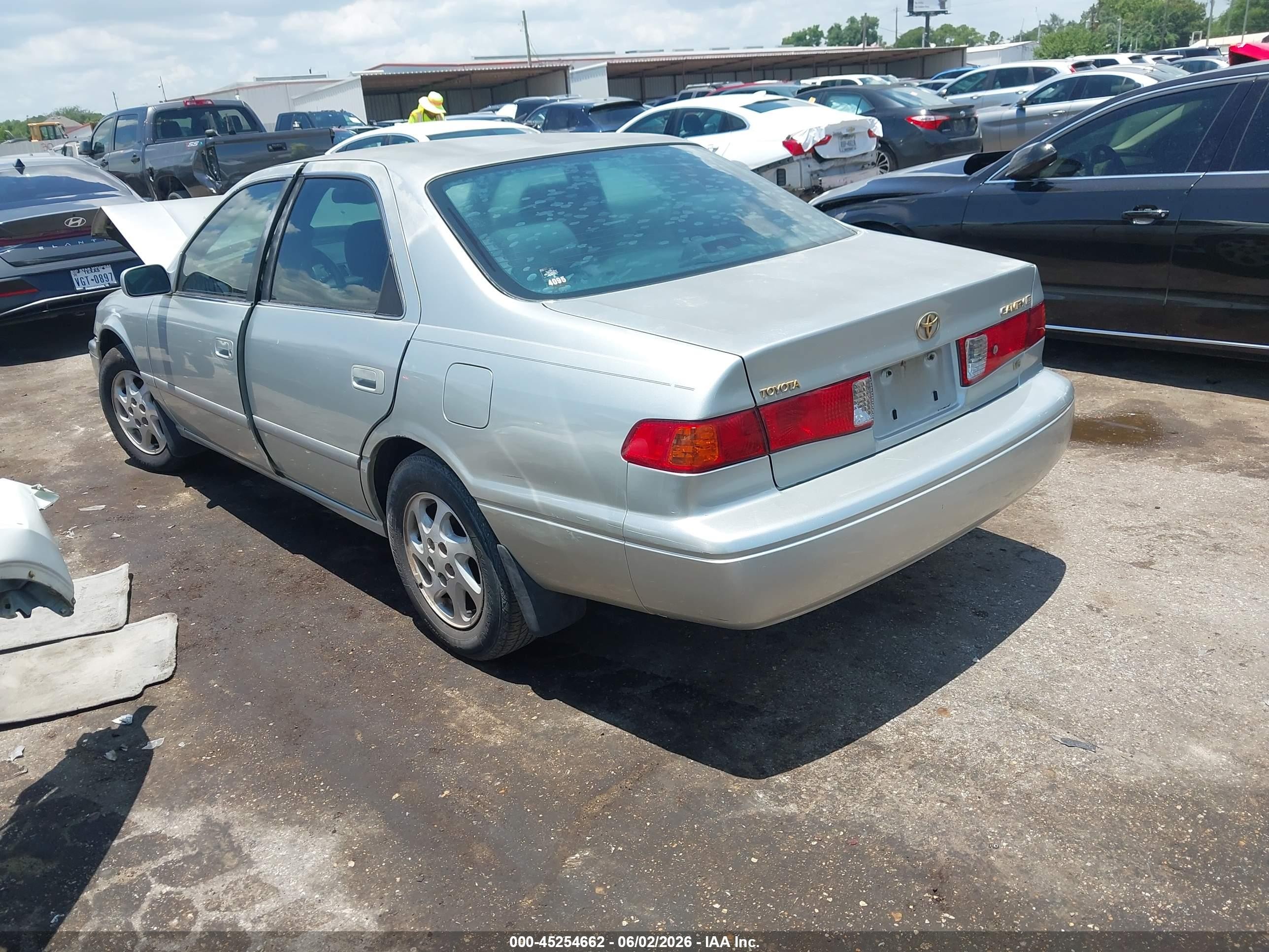 2001 Toyota Camry Le V6 Gray vin: JT2BF22K310338794