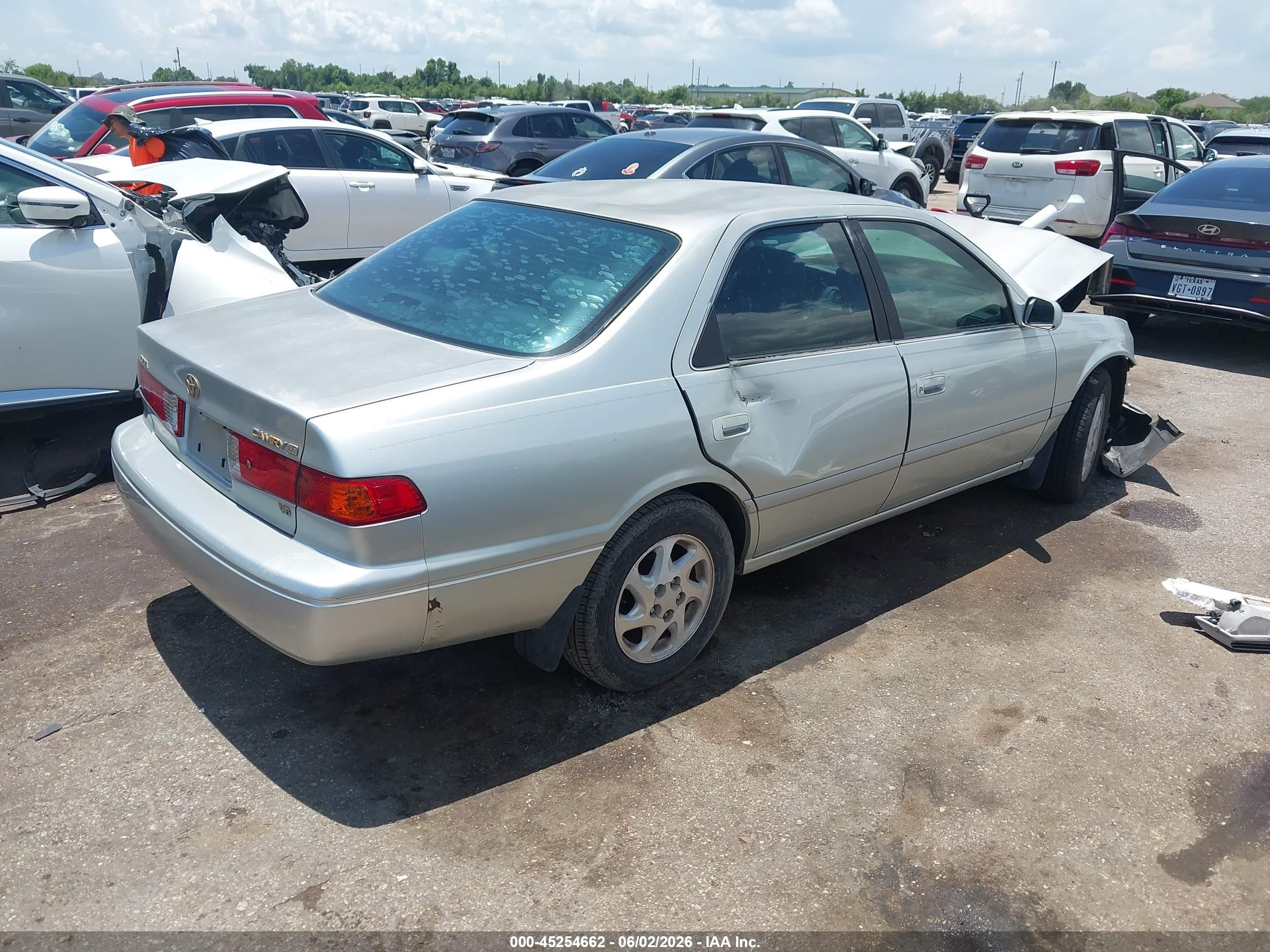 2001 Toyota Camry Le V6 Gray vin: JT2BF22K310338794
