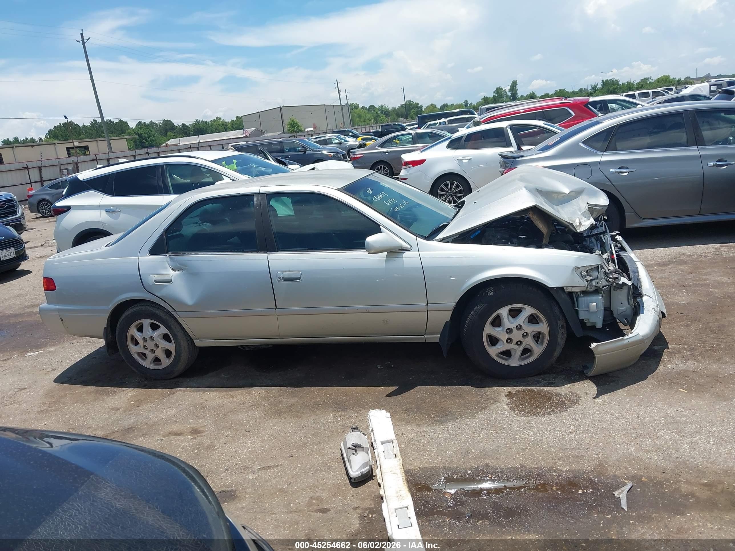 2001 Toyota Camry Le V6 Gray vin: JT2BF22K310338794